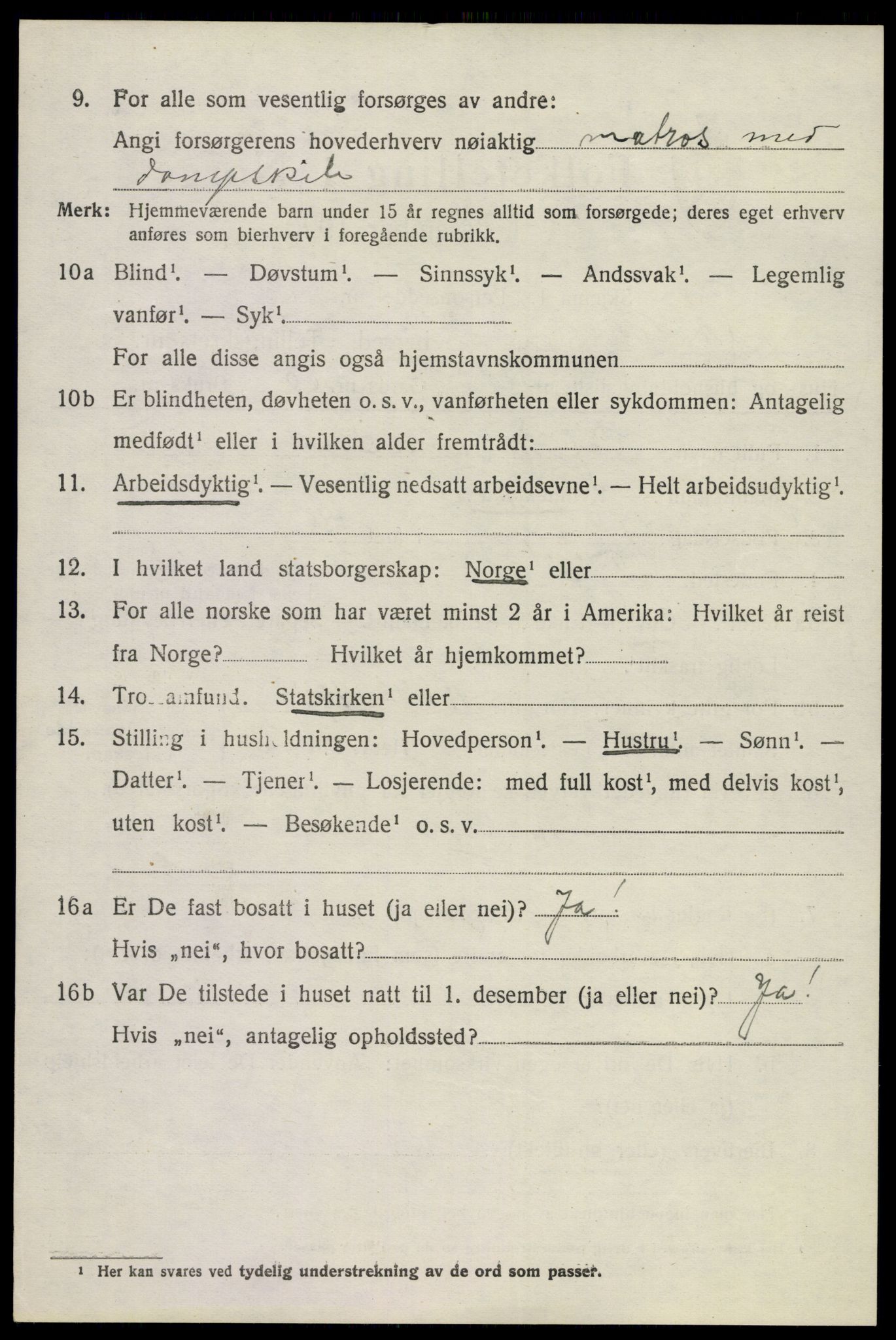 SAKO, 1920 census for Nøtterøy, 1920, p. 10624