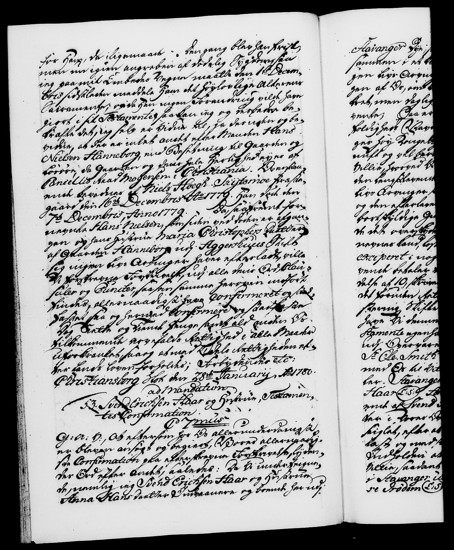 Danske Kanselli 1572-1799, AV/RA-EA-3023/F/Fc/Fca/Fcaa/L0048: Norske registre, 1779-1781, p. 242b