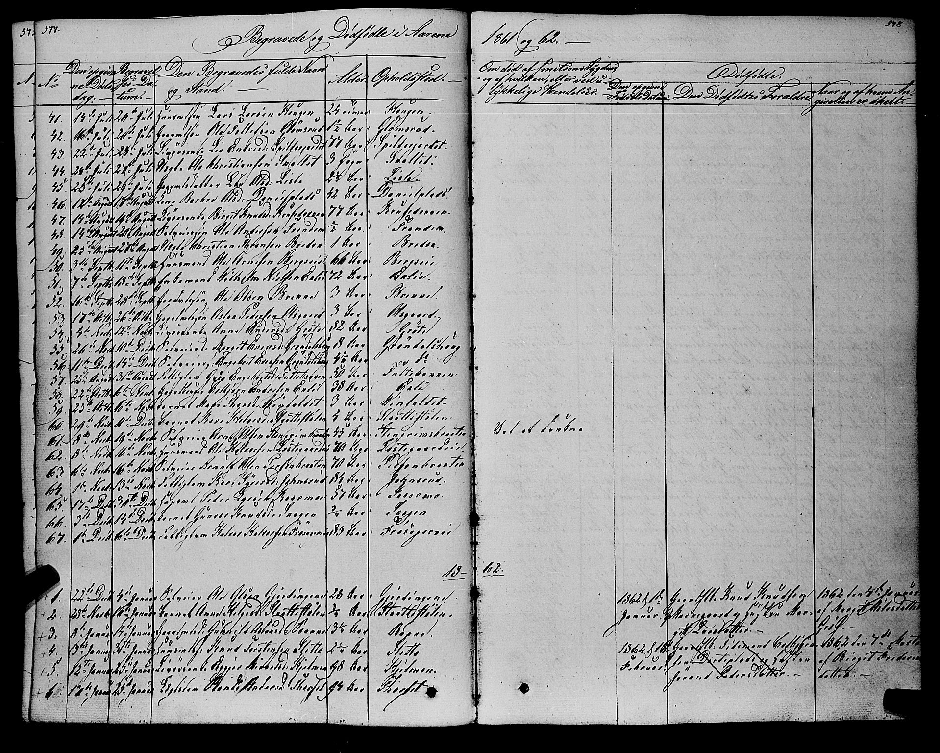 Gol kirkebøker, AV/SAKO-A-226/F/Fa/L0002: Parish register (official) no. I 2, 1837-1863, p. 577-578