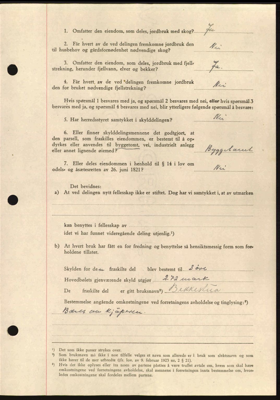 Nordmøre sorenskriveri, AV/SAT-A-4132/1/2/2Ca: Mortgage book no. A98, 1944-1944, Diary no: : 1639/1944