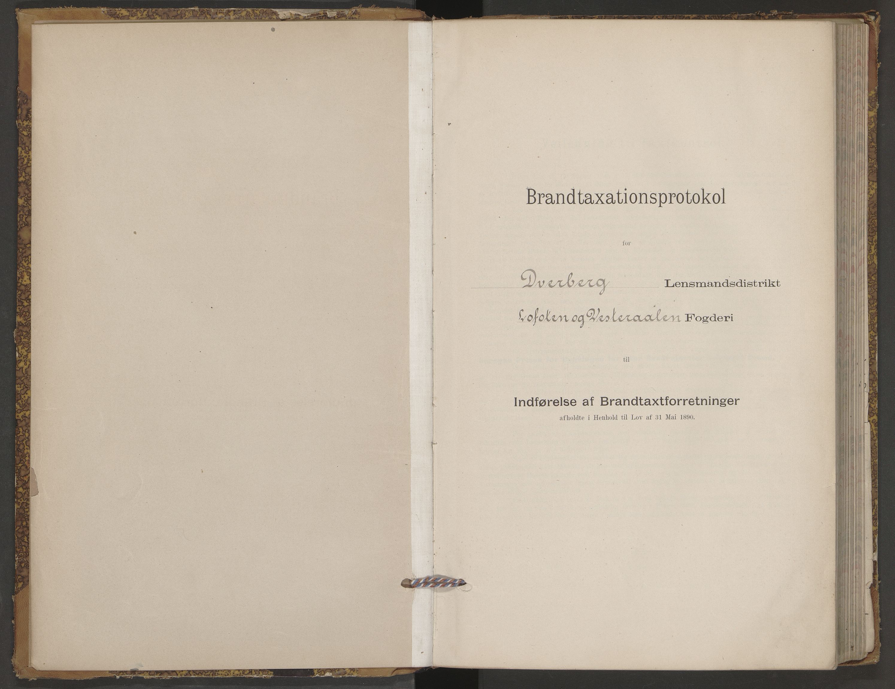 Andøy lensmannskontor, AV/SAT-A-1187/1/O/Oa/L0001: Branntakstprotokoll, 1894-1898