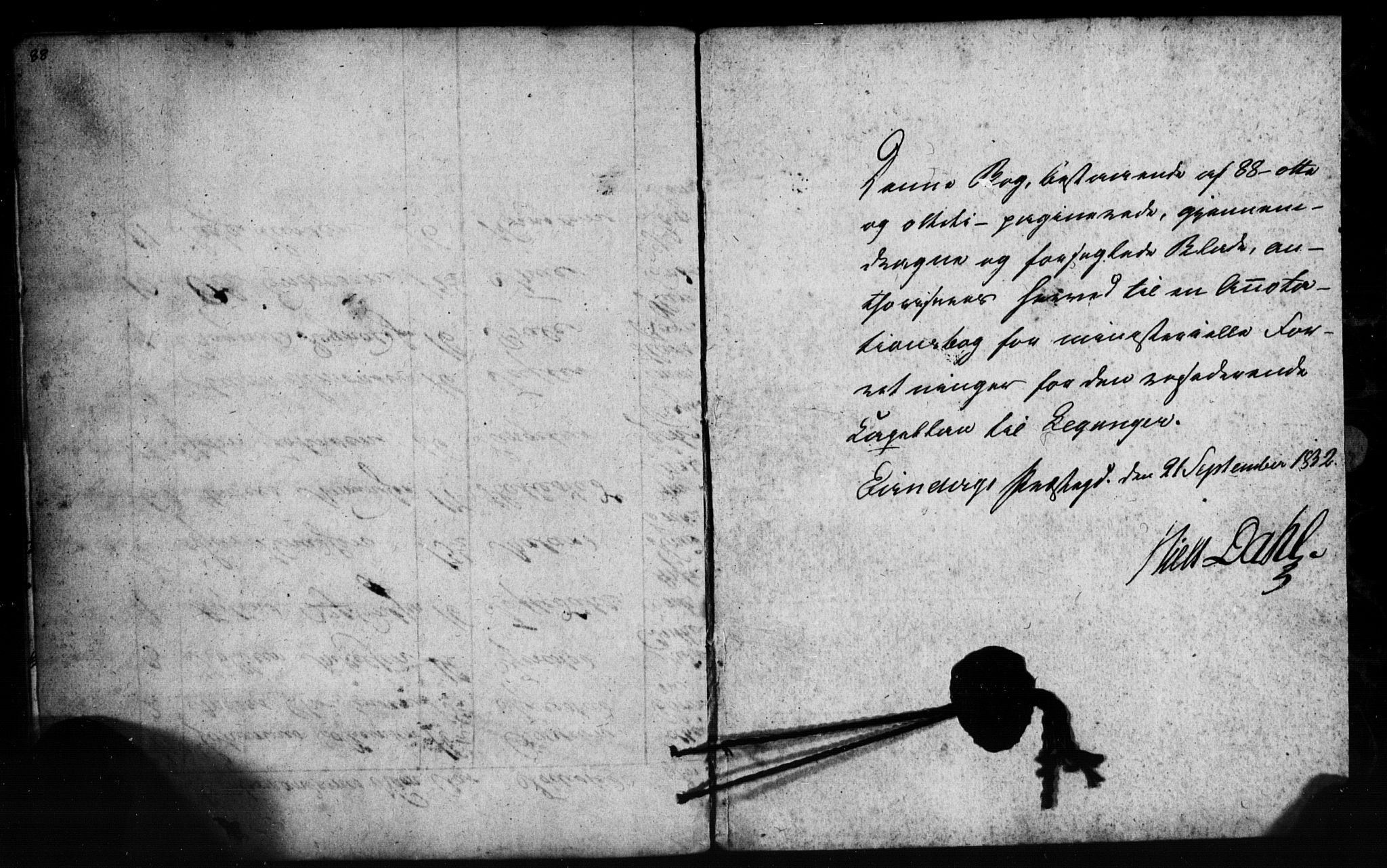 Leikanger sokneprestembete, SAB/A-81001: Curate's parish register no. A 1A, 1833-1838, p. 88-89
