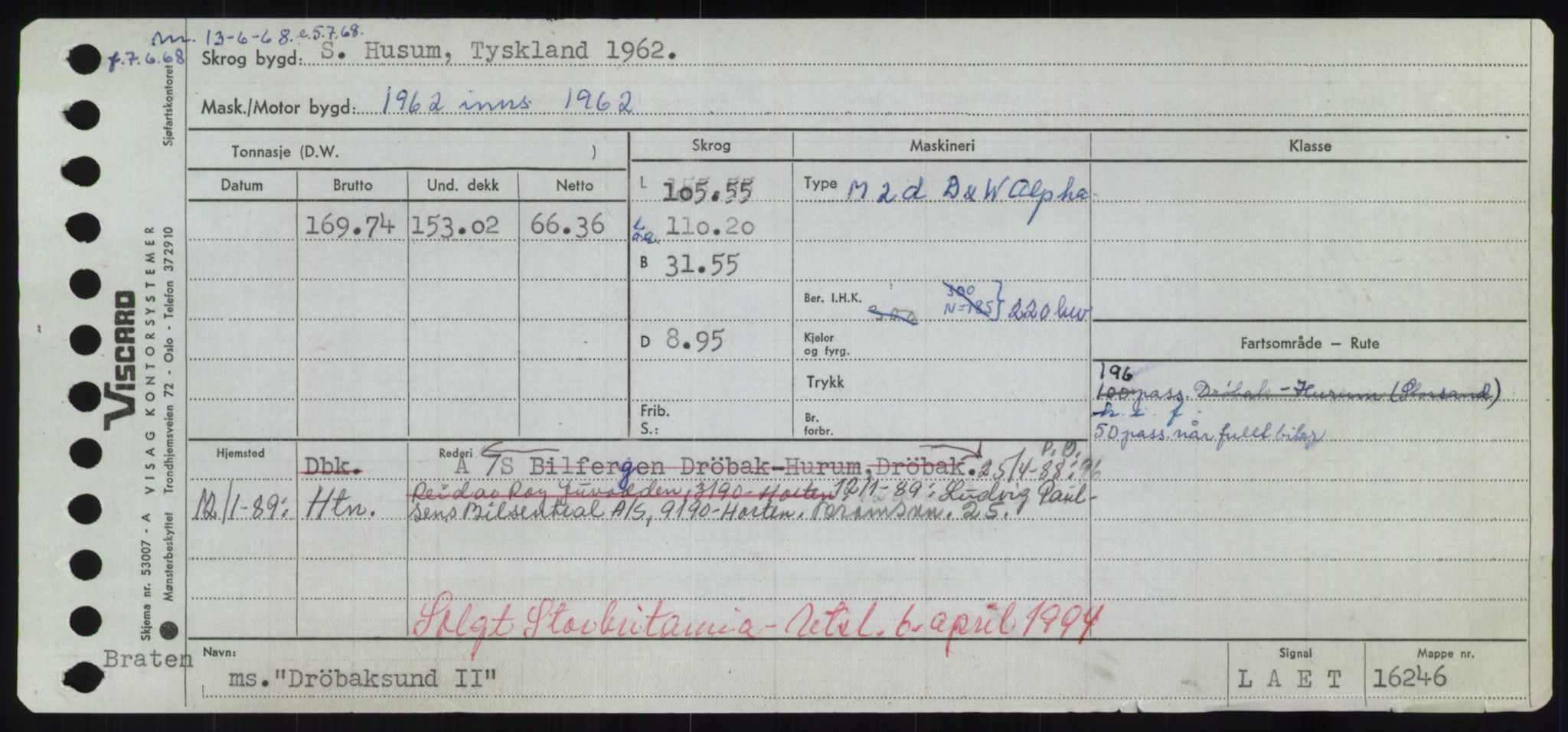 Sjøfartsdirektoratet med forløpere, Skipsmålingen, RA/S-1627/H/Hd/L0008: Fartøy, C-D, p. 669