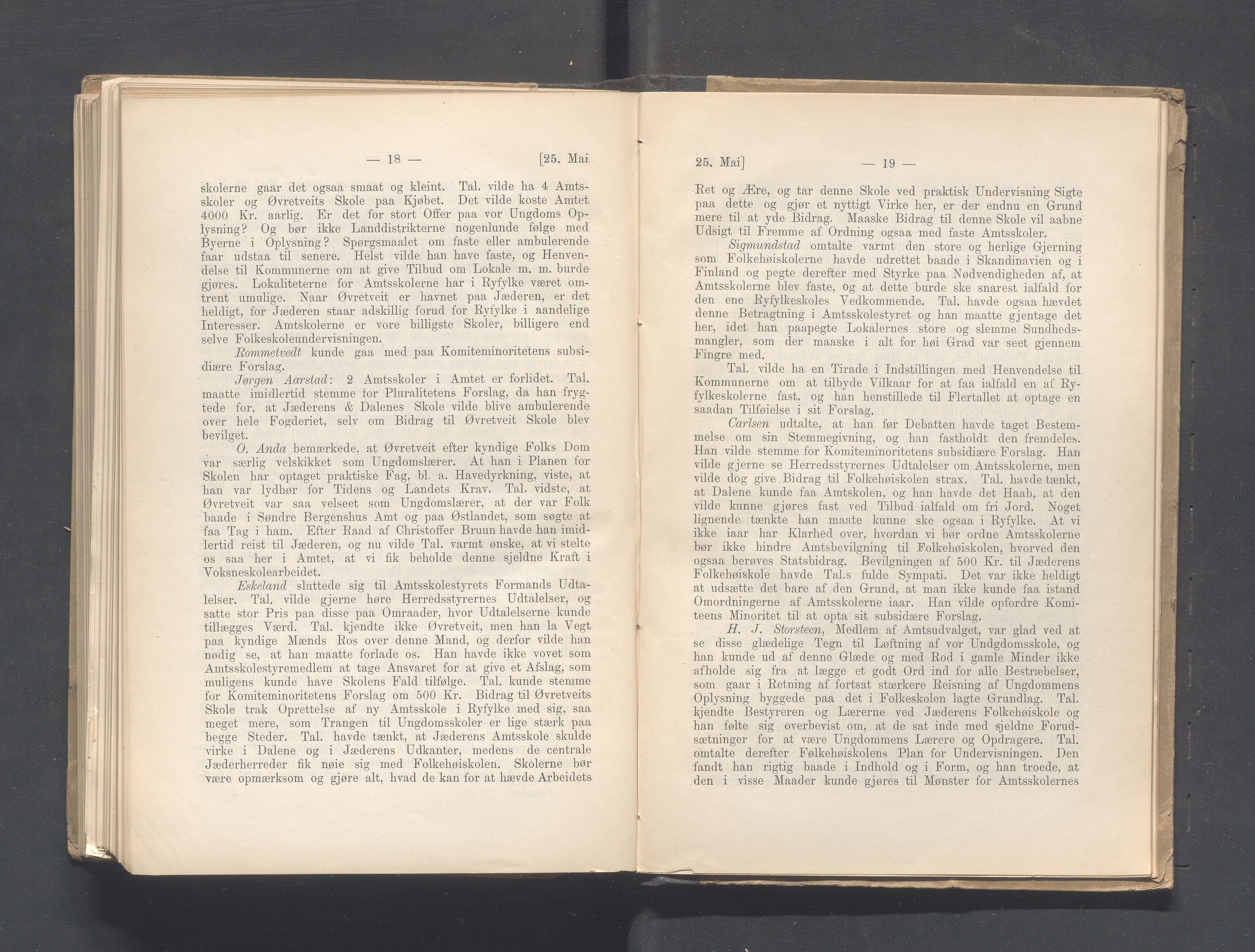 Rogaland fylkeskommune - Fylkesrådmannen , IKAR/A-900/A, 1900, p. 302