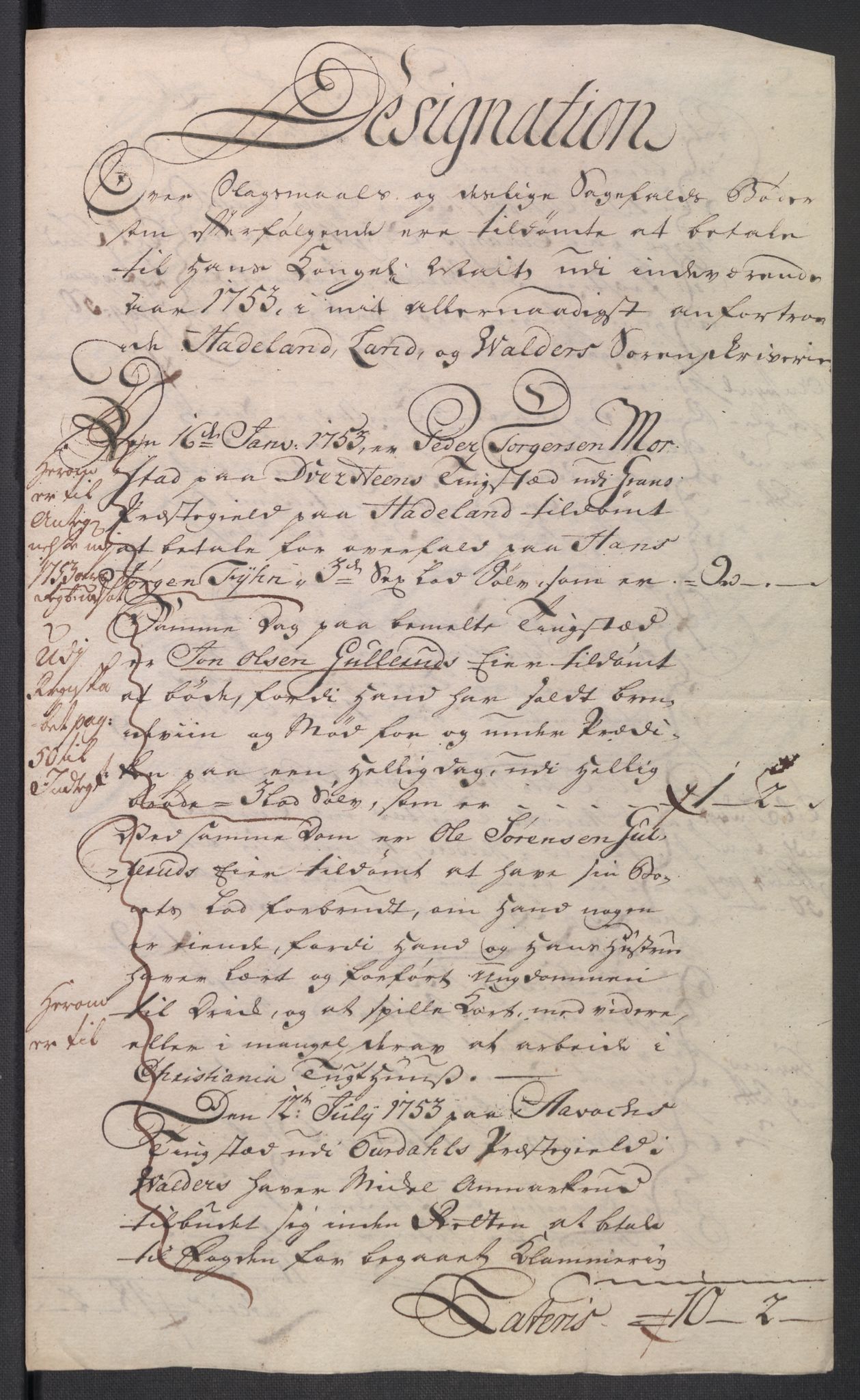 Rentekammeret inntil 1814, Reviderte regnskaper, Fogderegnskap, RA/EA-4092/R18/L1349: Fogderegnskap Hadeland, Toten og Valdres, 1752-1753, p. 548