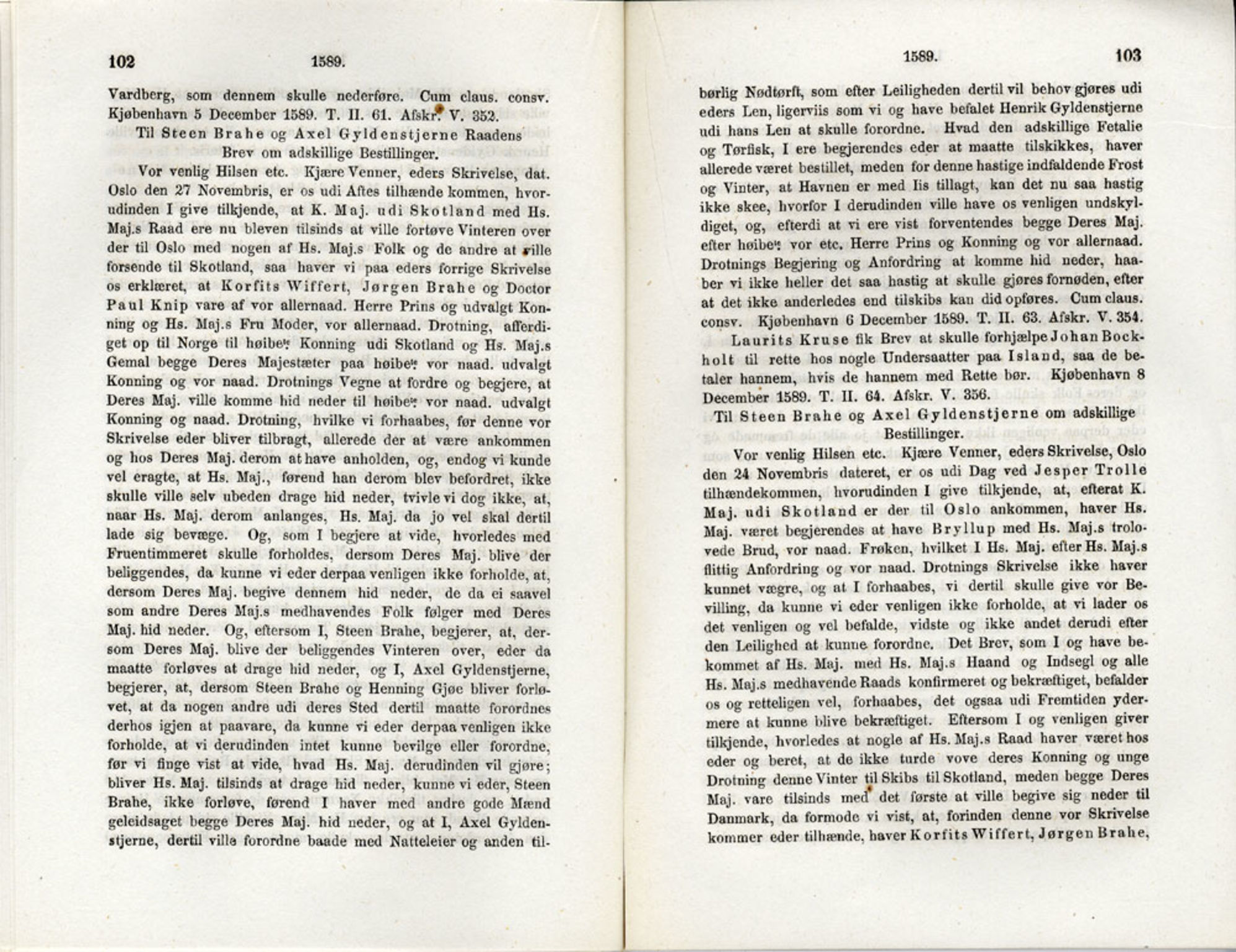 Publikasjoner utgitt av Det Norske Historiske Kildeskriftfond, PUBL/-/-/-: Norske Rigs-Registranter, bind 3, 1588-1602, p. 102-103