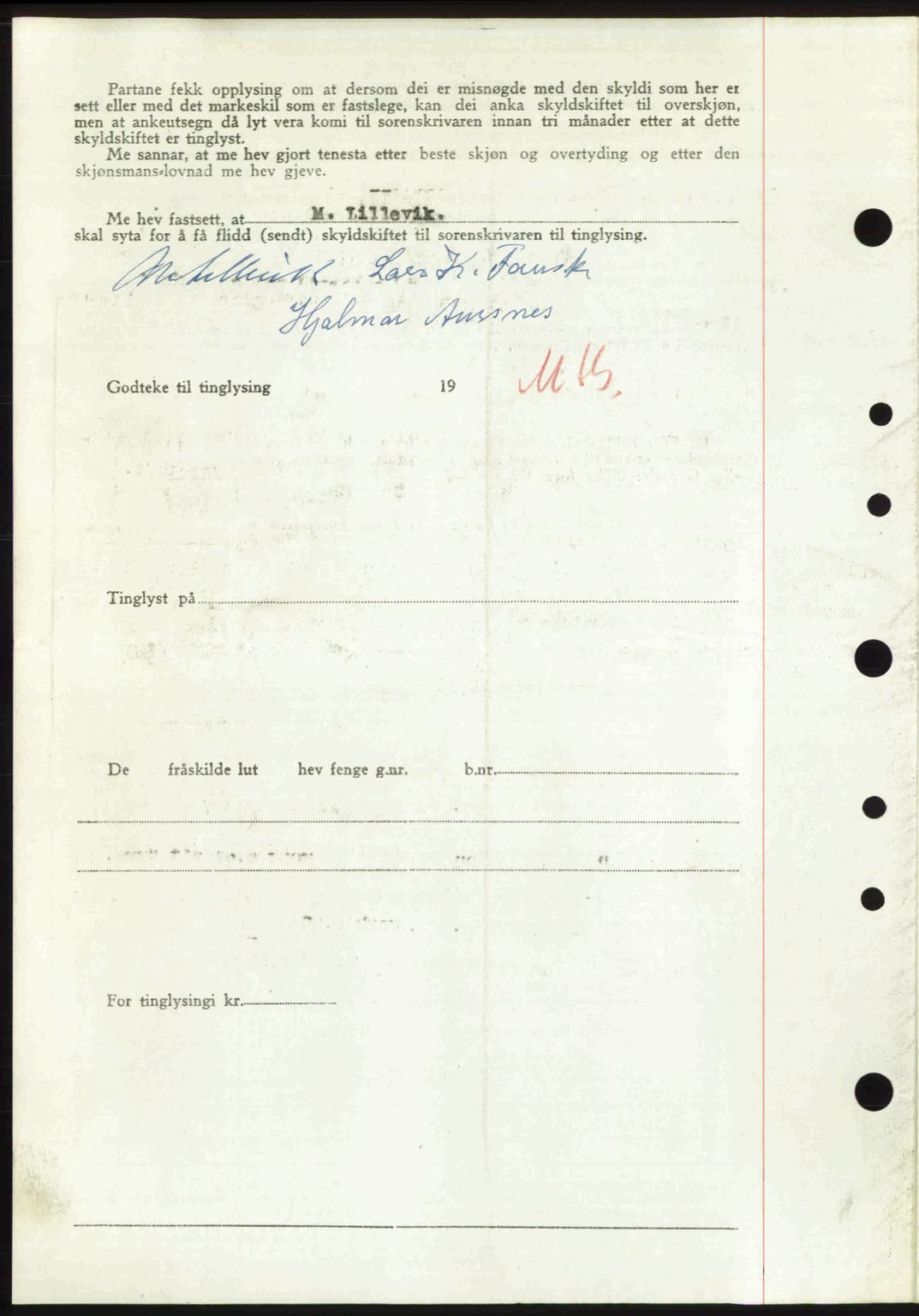 Nordre Sunnmøre sorenskriveri, AV/SAT-A-0006/1/2/2C/2Ca: Mortgage book no. A33, 1949-1950, Diary no: : 361/1950