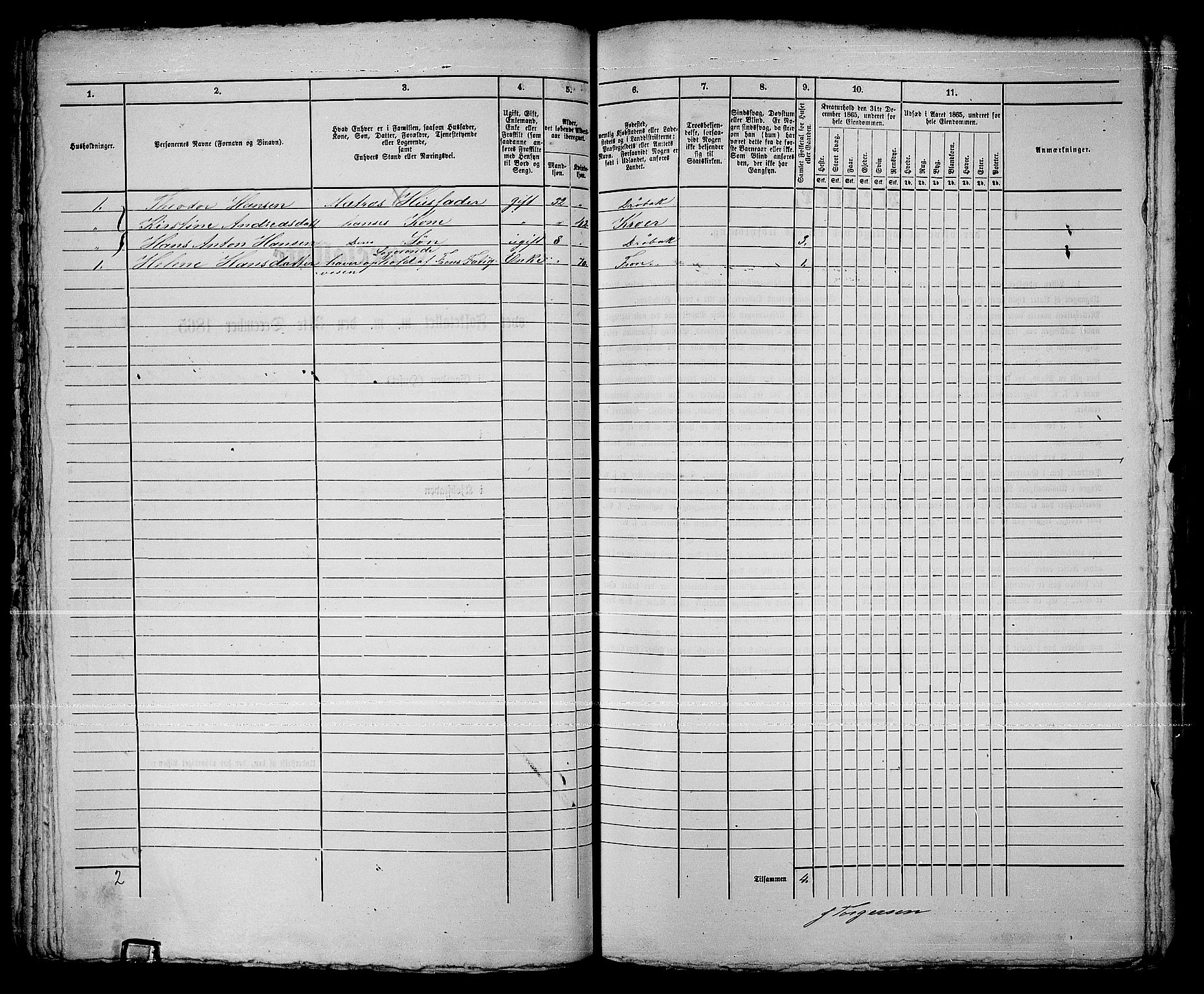 RA, 1865 census for Drøbak/Drøbak, 1865, p. 161