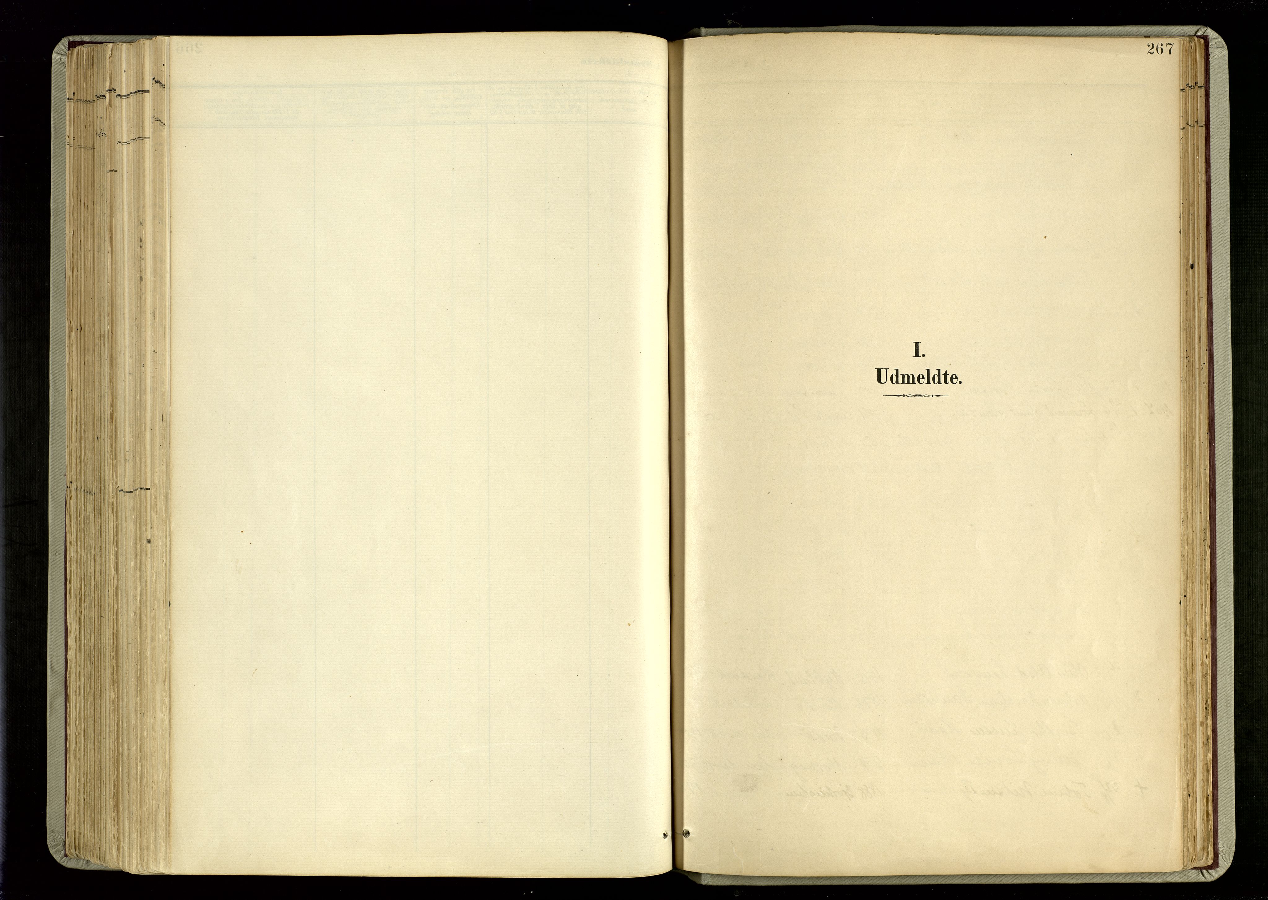 Hommedal sokneprestkontor, SAK/1111-0023/F/Fa/Fab/L0007: Parish register (official) no. A 7, 1898-1924, p. 267