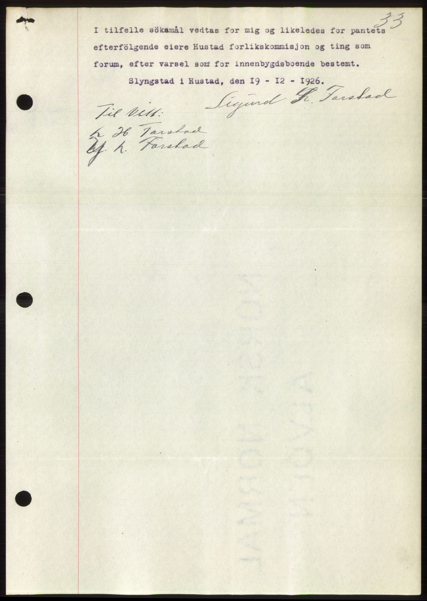 Romsdal sorenskriveri, AV/SAT-A-4149/1/2/2C/L0052: Mortgage book no. 46, 1927-1927, Deed date: 01.03.1927