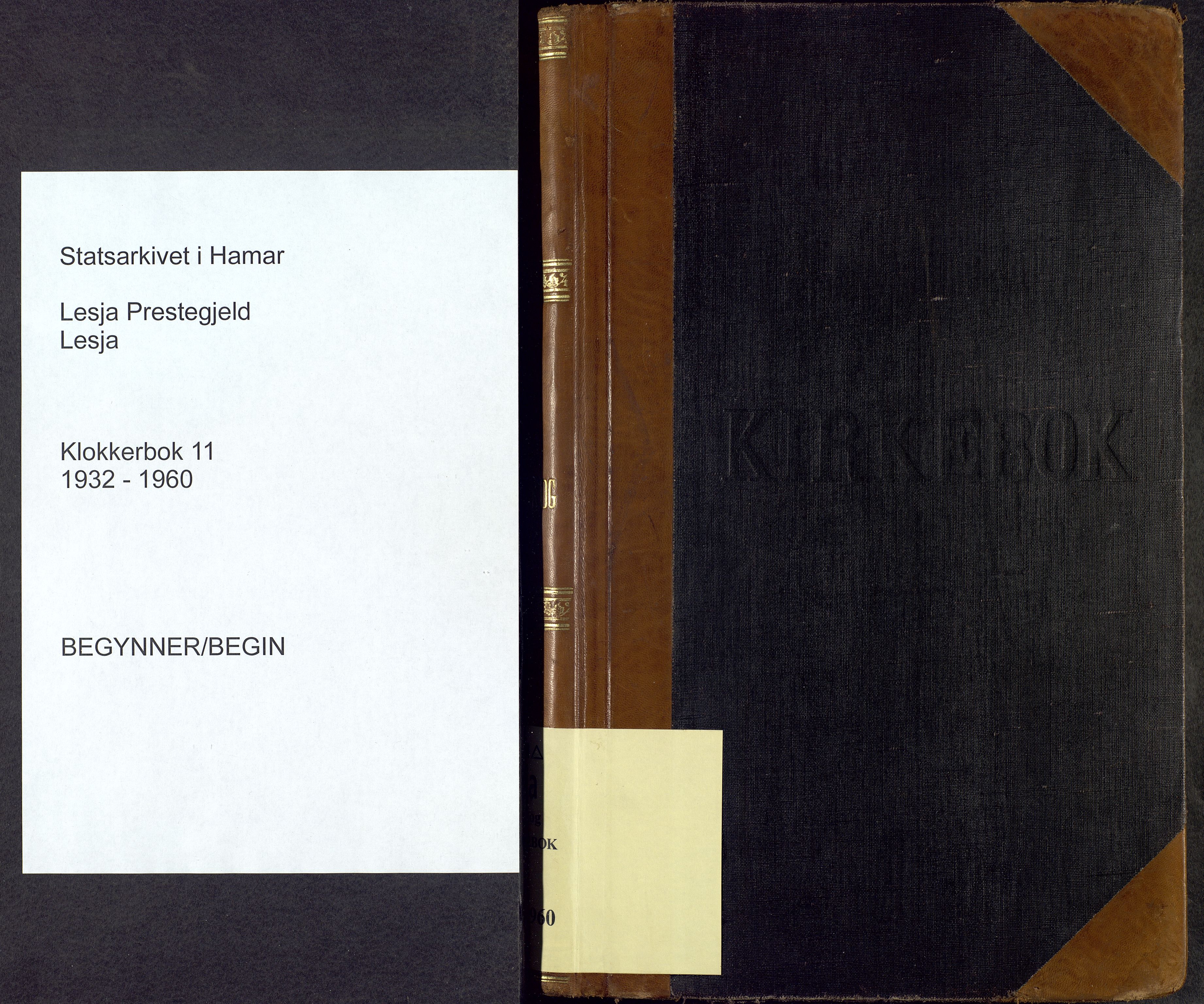 Lesja prestekontor, SAH/PREST-068/H/Ha/Hab/L0011: Parish register (copy) no. 11, 1932-1960