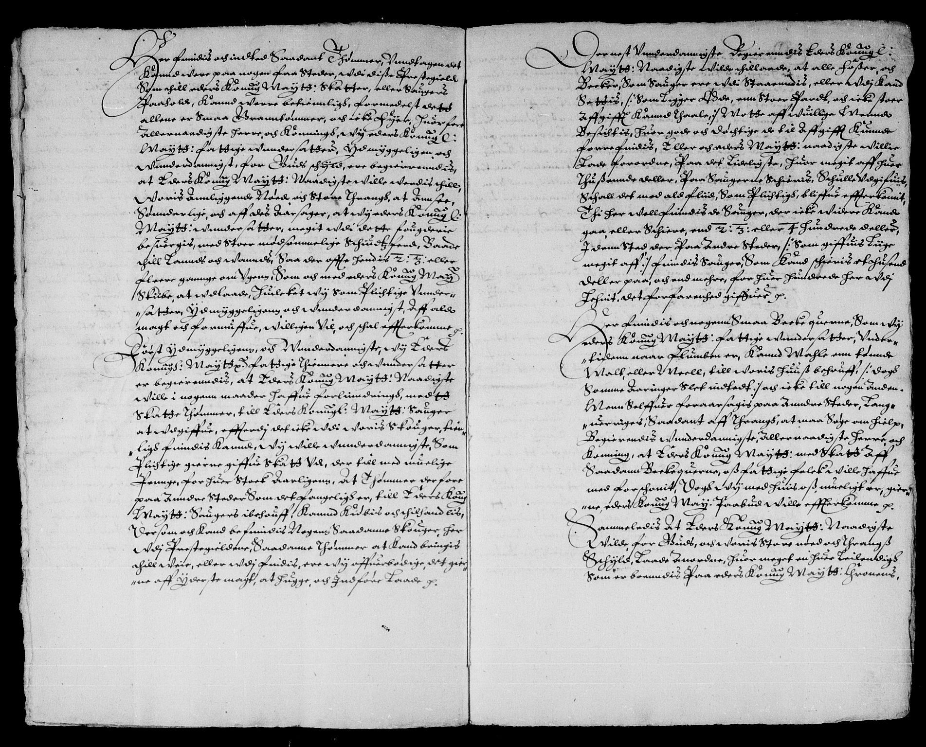 Danske Kanselli, Skapsaker, AV/RA-EA-4061/F/L0003: Skap 8, pakke 73-95, 1616-1691, p. 27
