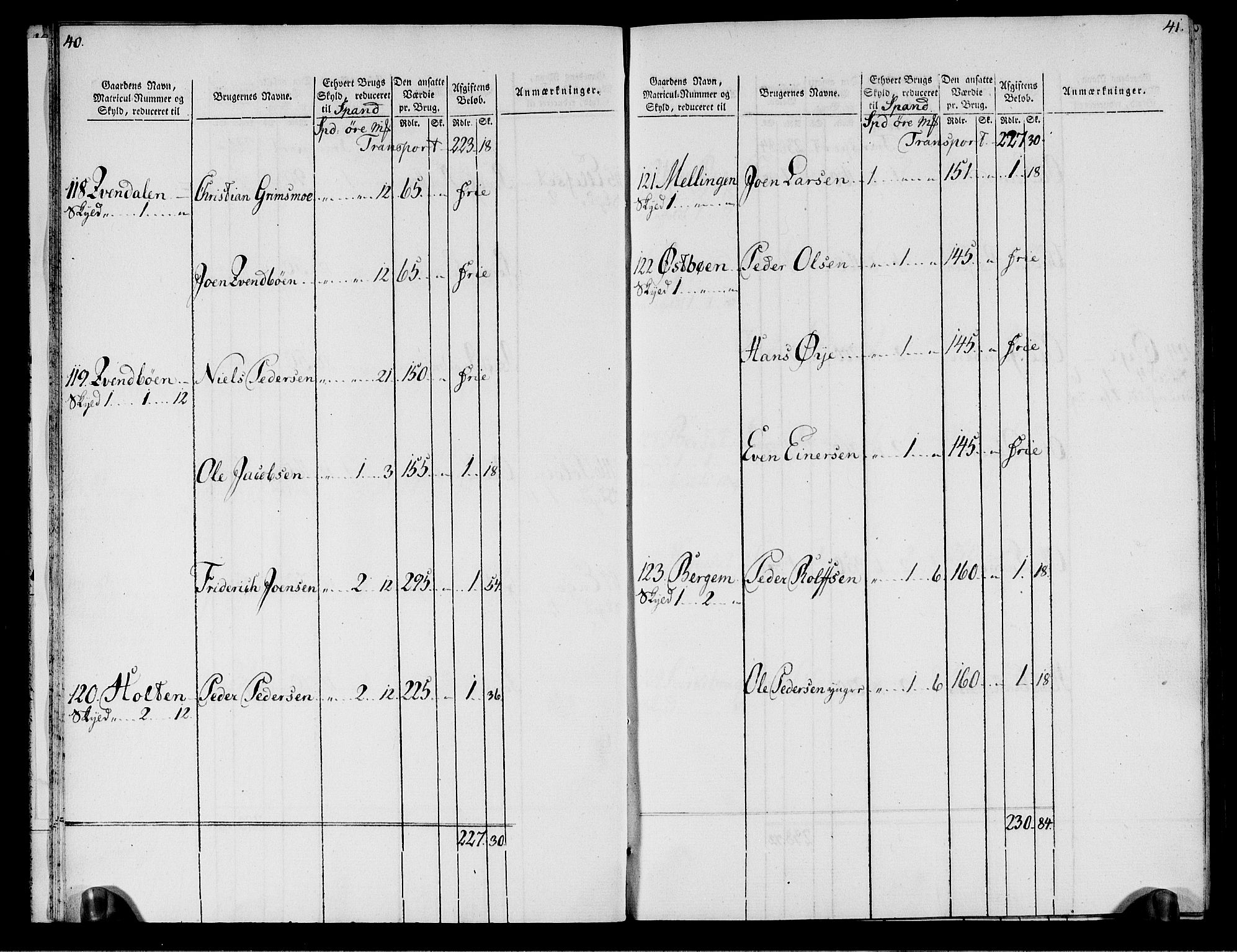 Rentekammeret inntil 1814, Realistisk ordnet avdeling, AV/RA-EA-4070/N/Ne/Nea/L0133: Nordmøre fogderi. Oppebørselsregister, 1803, p. 22