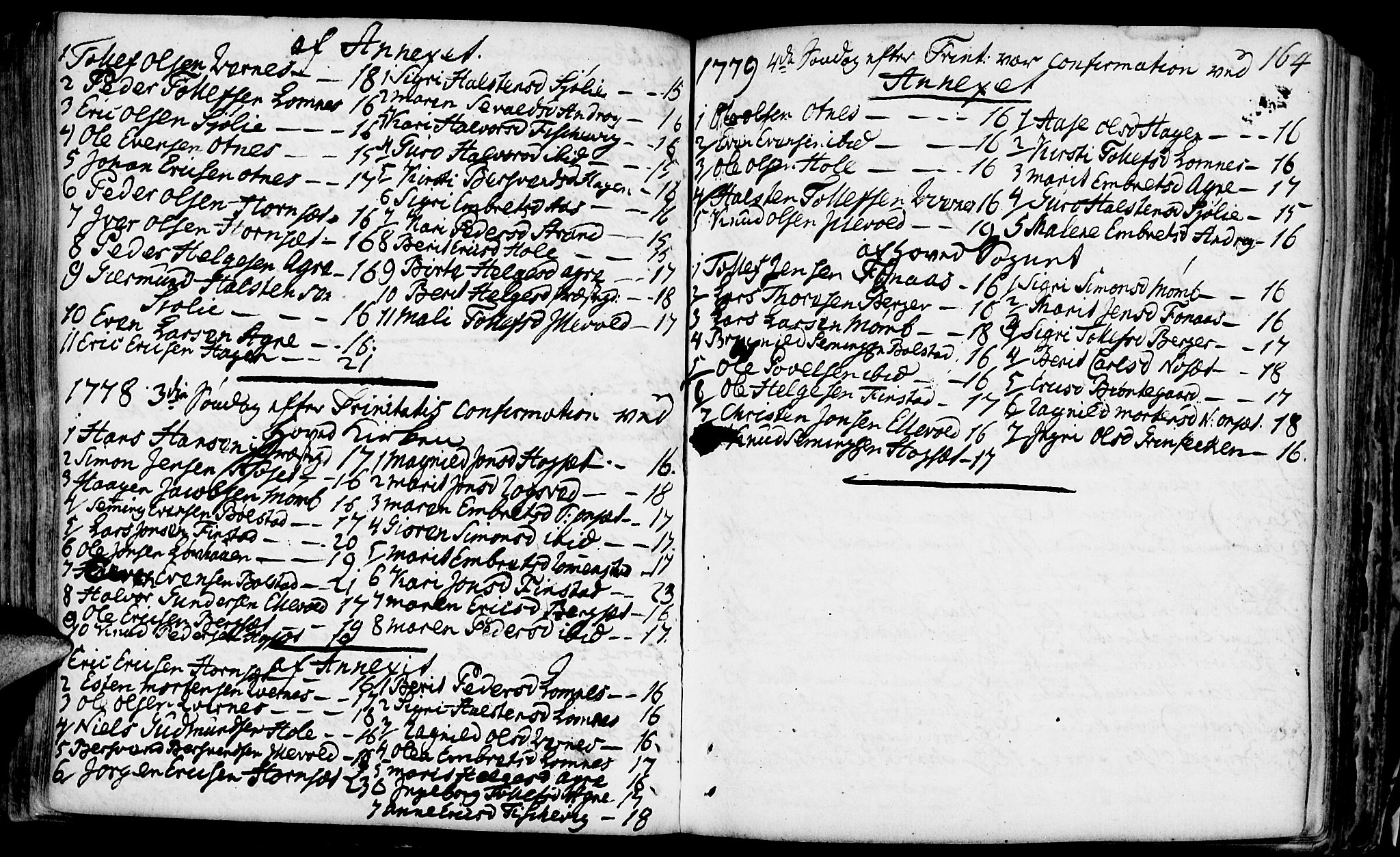 Rendalen prestekontor, SAH/PREST-054/H/Ha/Haa/L0001: Parish register (official) no. 1, 1733-1787, p. 164