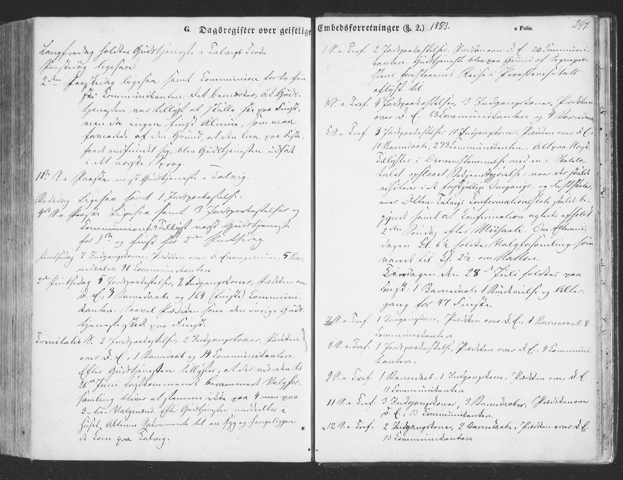 Talvik sokneprestkontor, SATØ/S-1337/H/Ha/L0010kirke: Parish register (official) no. 10, 1852-1864, p. 297