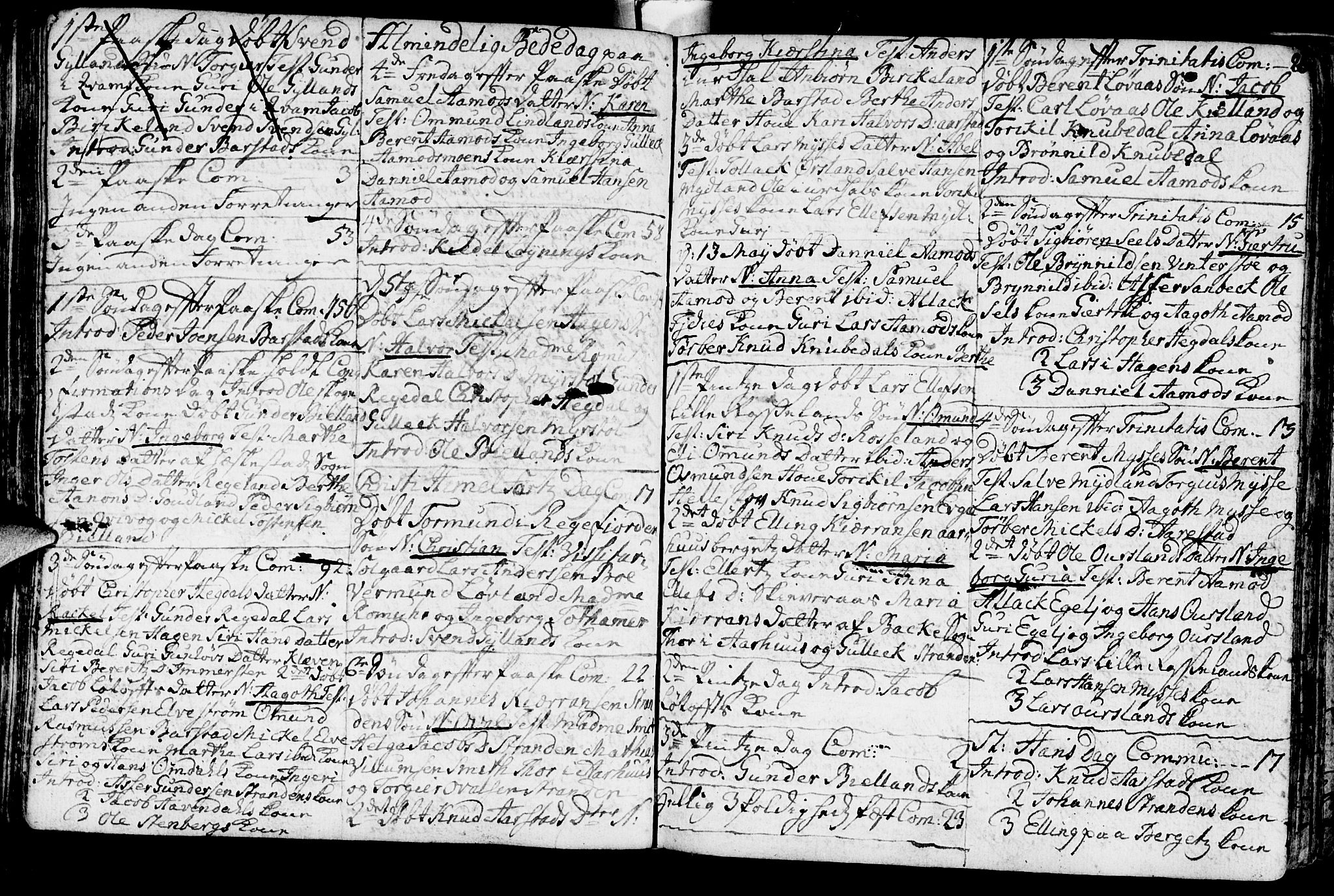 Sokndal sokneprestkontor, AV/SAST-A-101808: Parish register (official) no. A 3, 1740-1806