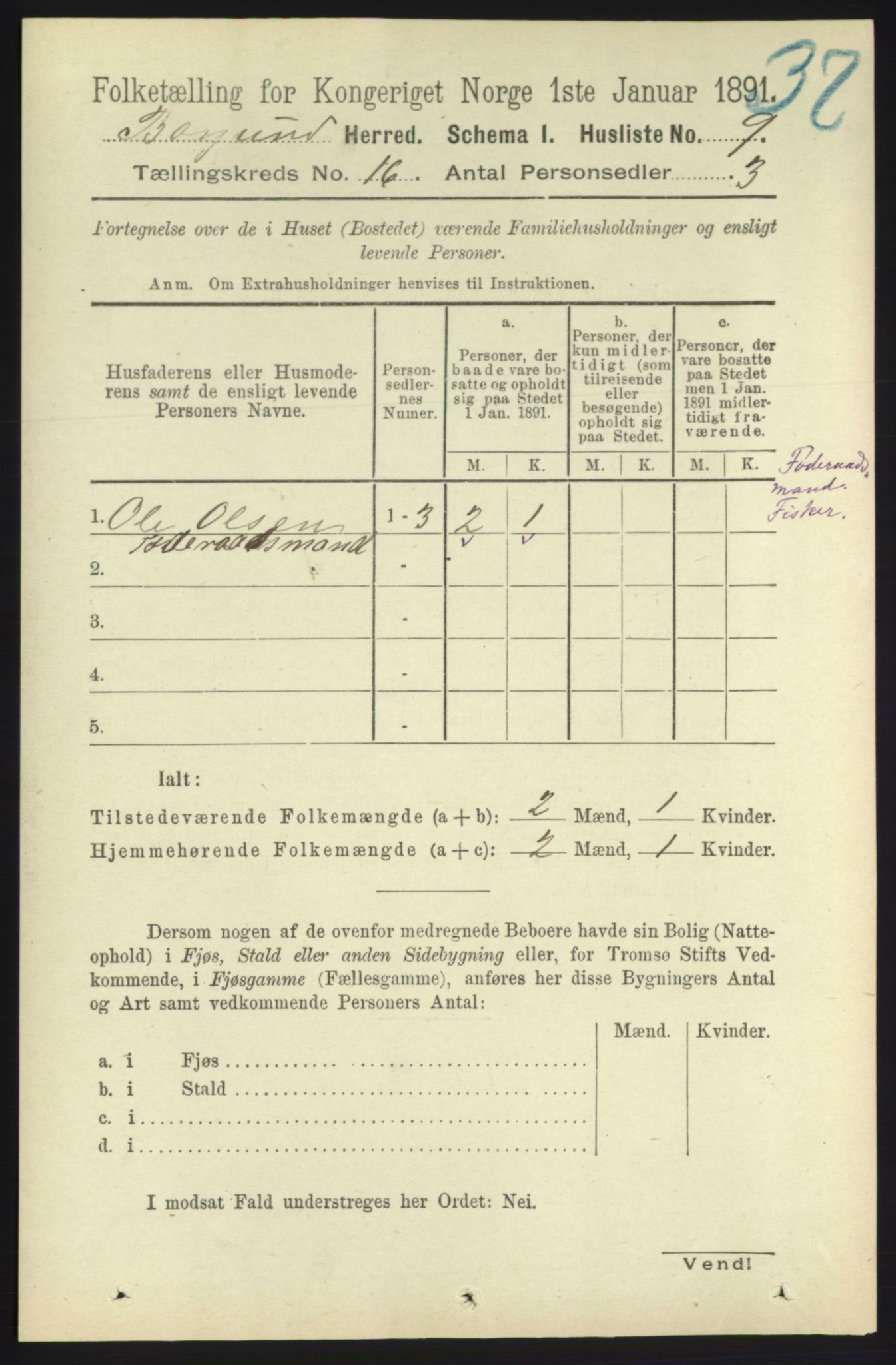 RA, 1891 census for 1531 Borgund, 1891, p. 4751