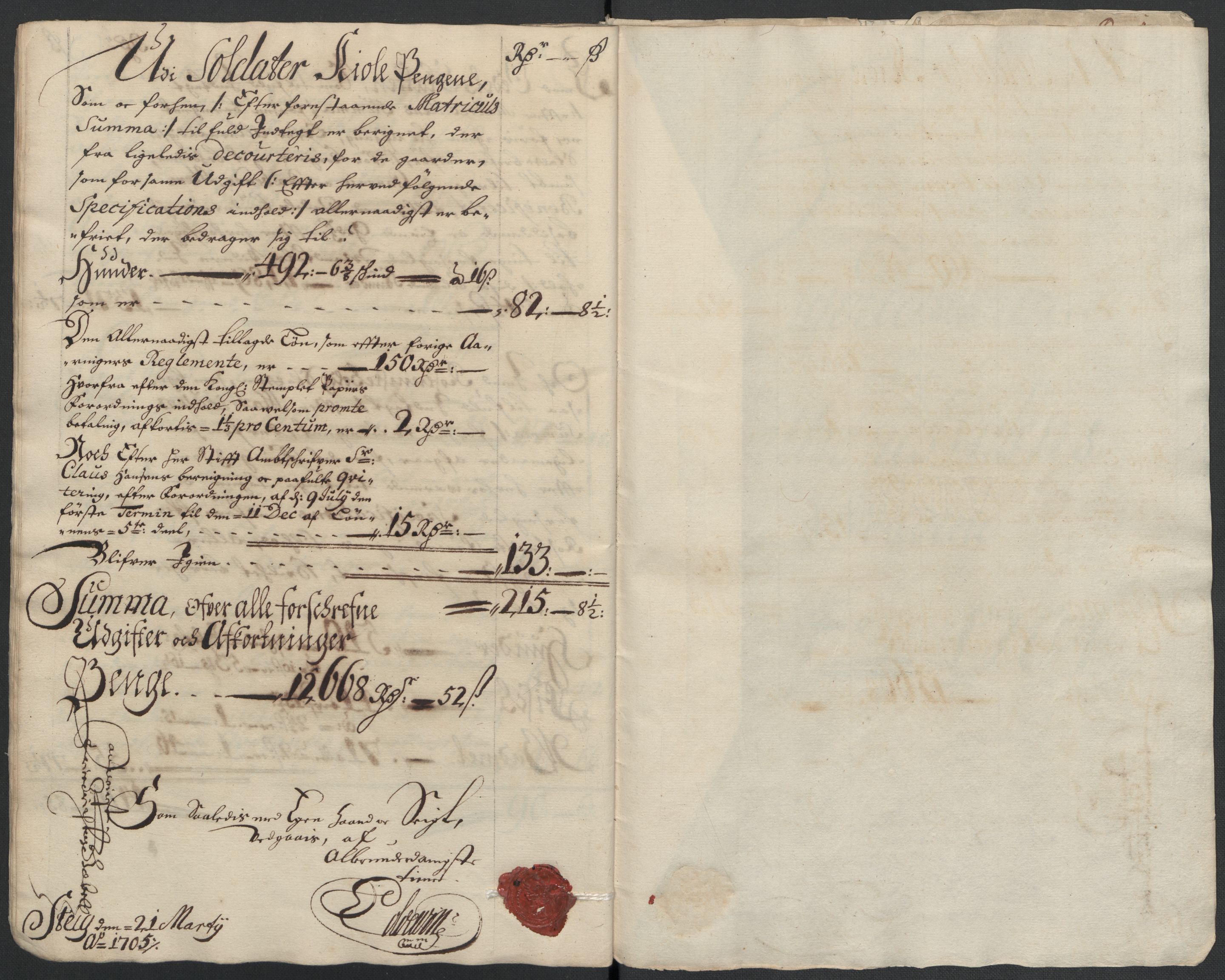 Rentekammeret inntil 1814, Reviderte regnskaper, Fogderegnskap, AV/RA-EA-4092/R17/L1177: Fogderegnskap Gudbrandsdal, 1704, p. 19