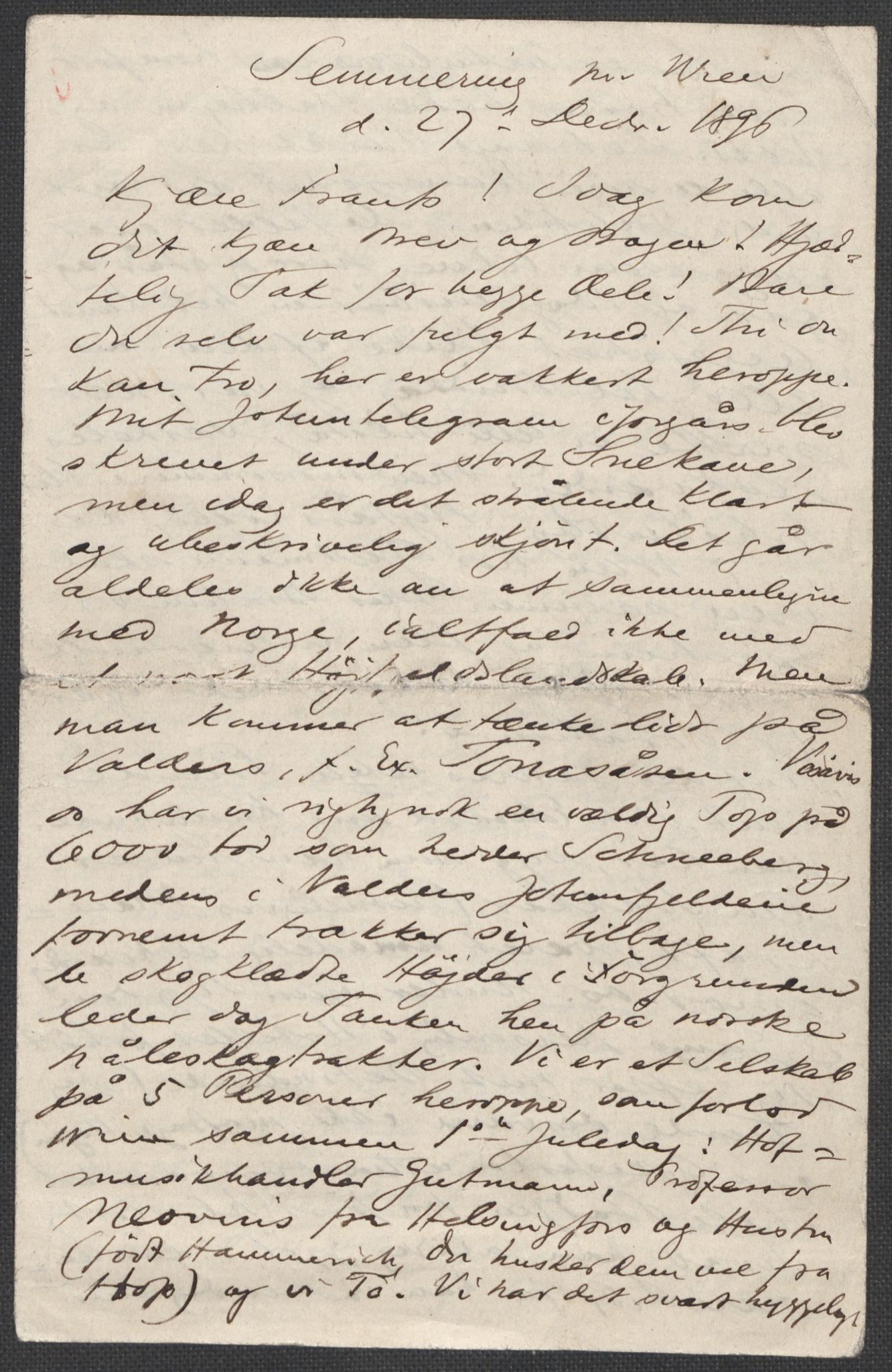 Beyer, Frants, AV/RA-PA-0132/F/L0001: Brev fra Edvard Grieg til Frantz Beyer og "En del optegnelser som kan tjene til kommentar til brevene" av Marie Beyer, 1872-1907, p. 482