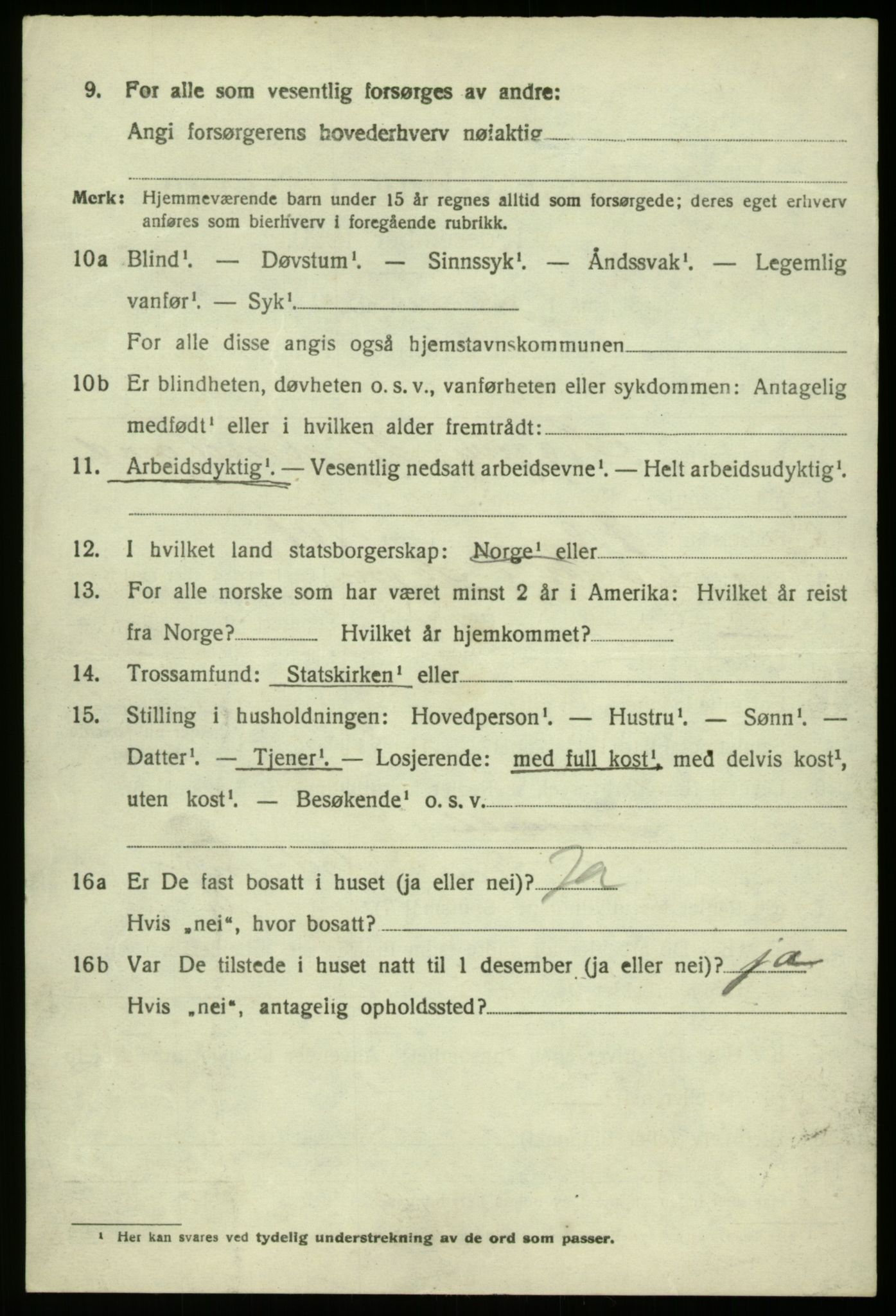SAB, 1920 census for Laksevåg, 1920, p. 13611