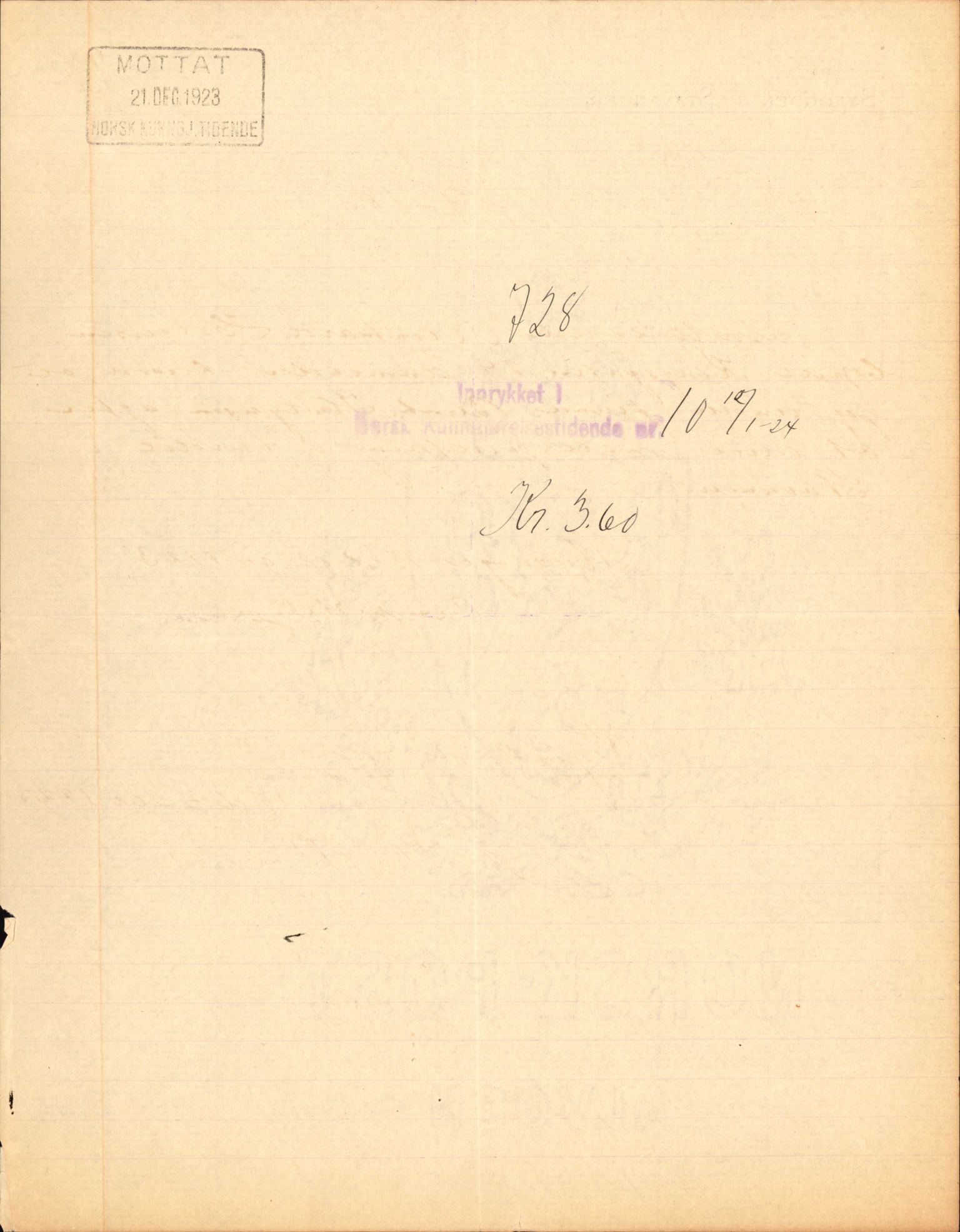 Stavanger byfogd, AV/SAST-A-101408/002/J/Jd/Jde/L0004: Registreringsmeldinger og bilag. Enkeltmannsforetak, 1001-1350, 1891-1990, p. 172