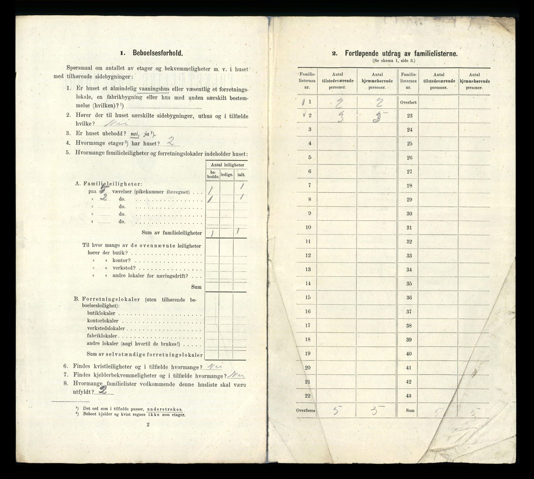 RA, 1910 census for Bergen, 1910, p. 35018