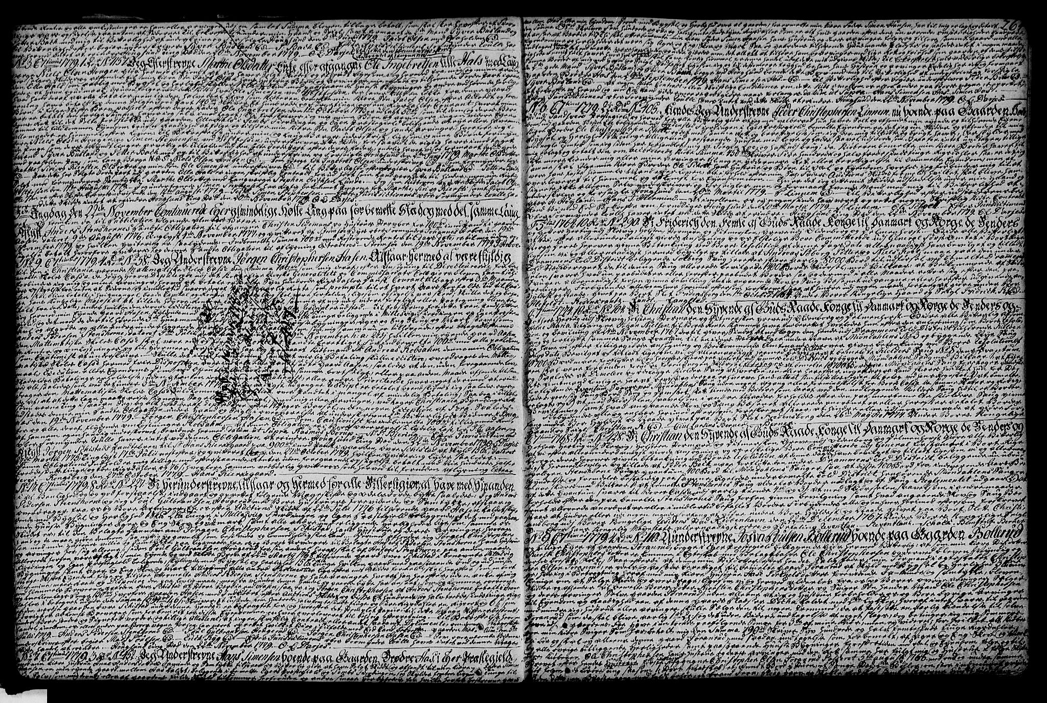Eiker, Modum og Sigdal sorenskriveri, AV/SAKO-A-123/G/Ga/Gaa/L0004b: Mortgage book no. I 4b, 1779-1788, p. 264