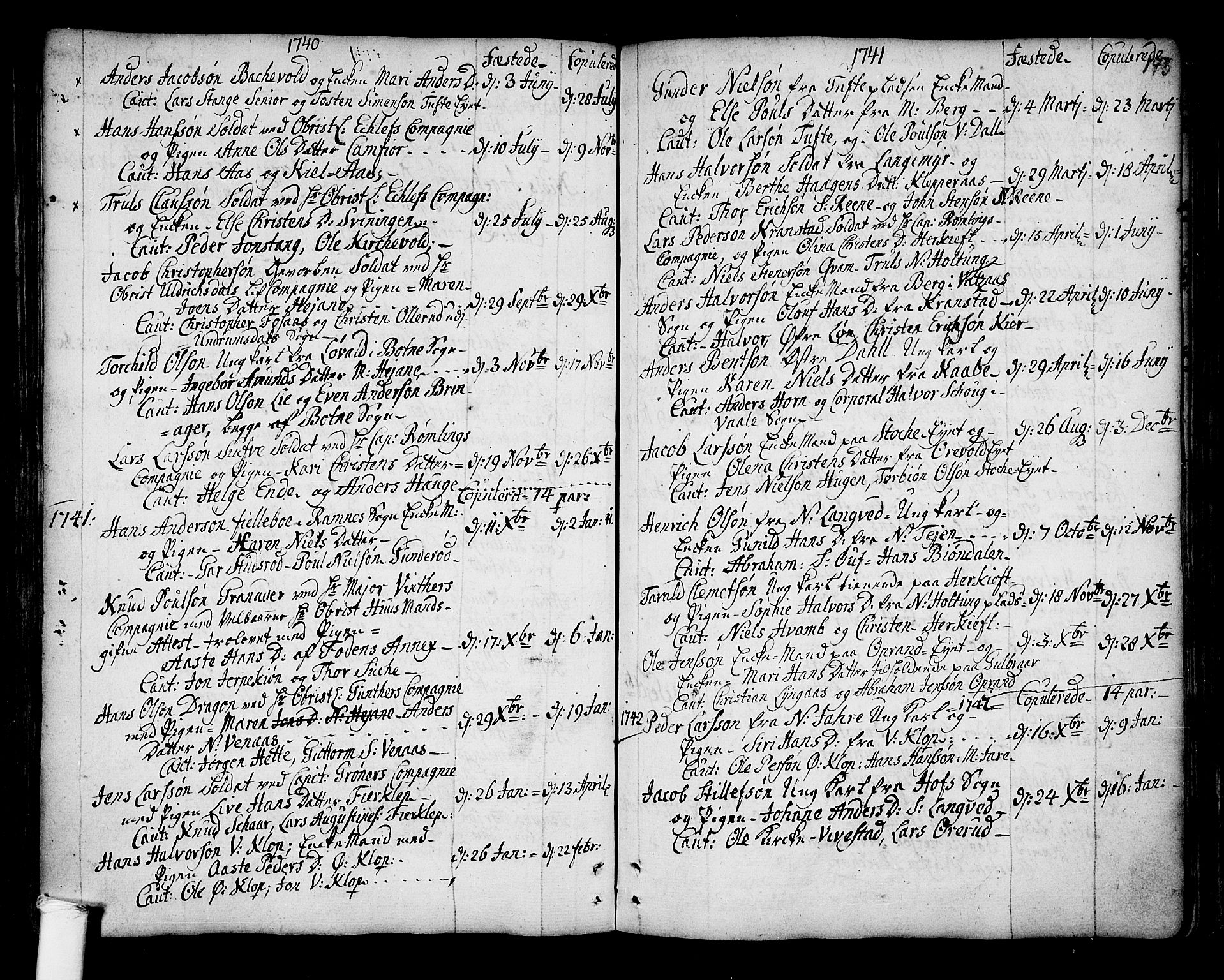 Ramnes kirkebøker, SAKO/A-314/F/Fa/L0001: Parish register (official) no. I 1, 1732-1774, p. 143