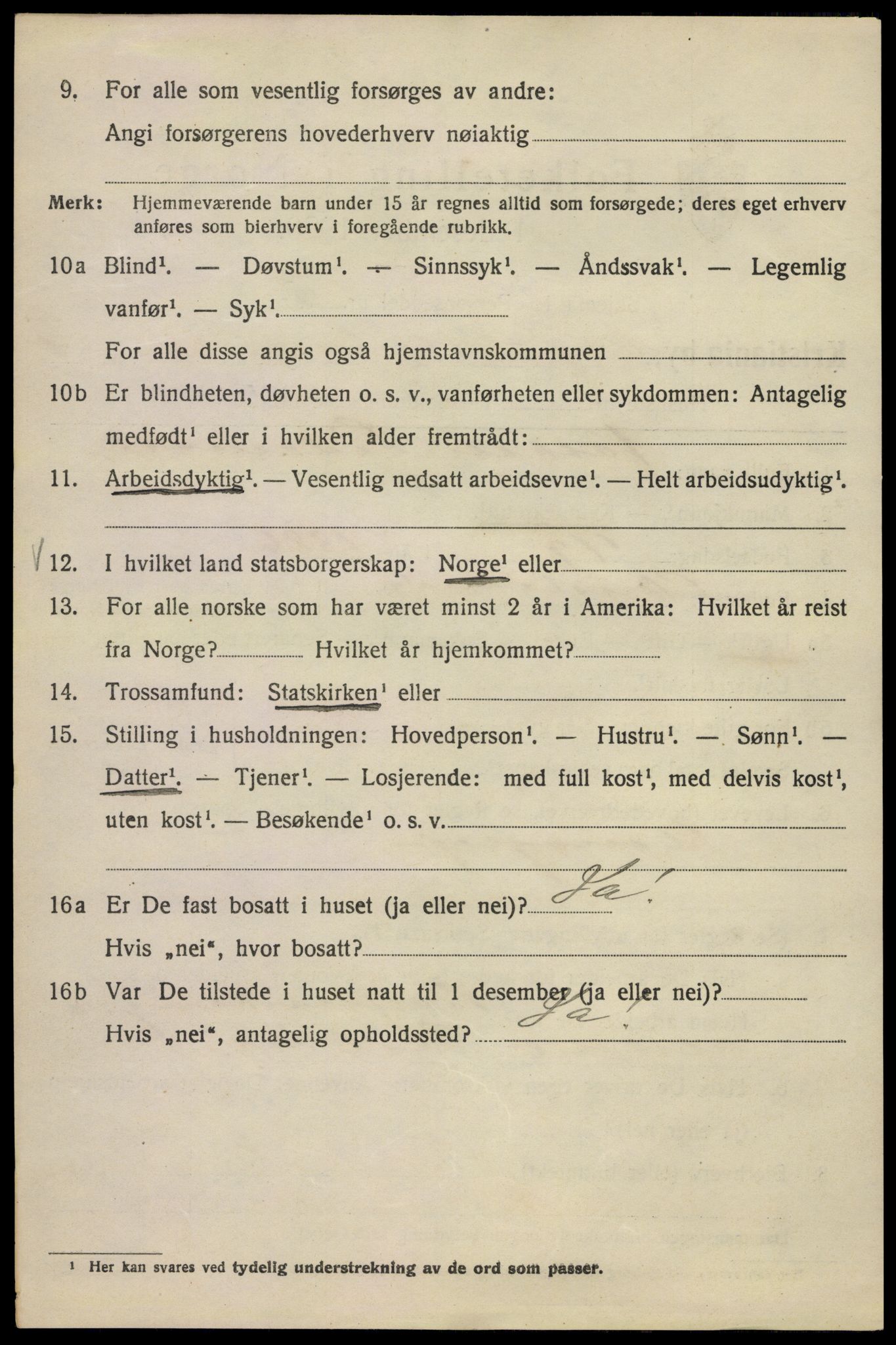 SAO, 1920 census for Kristiania, 1920, p. 371500