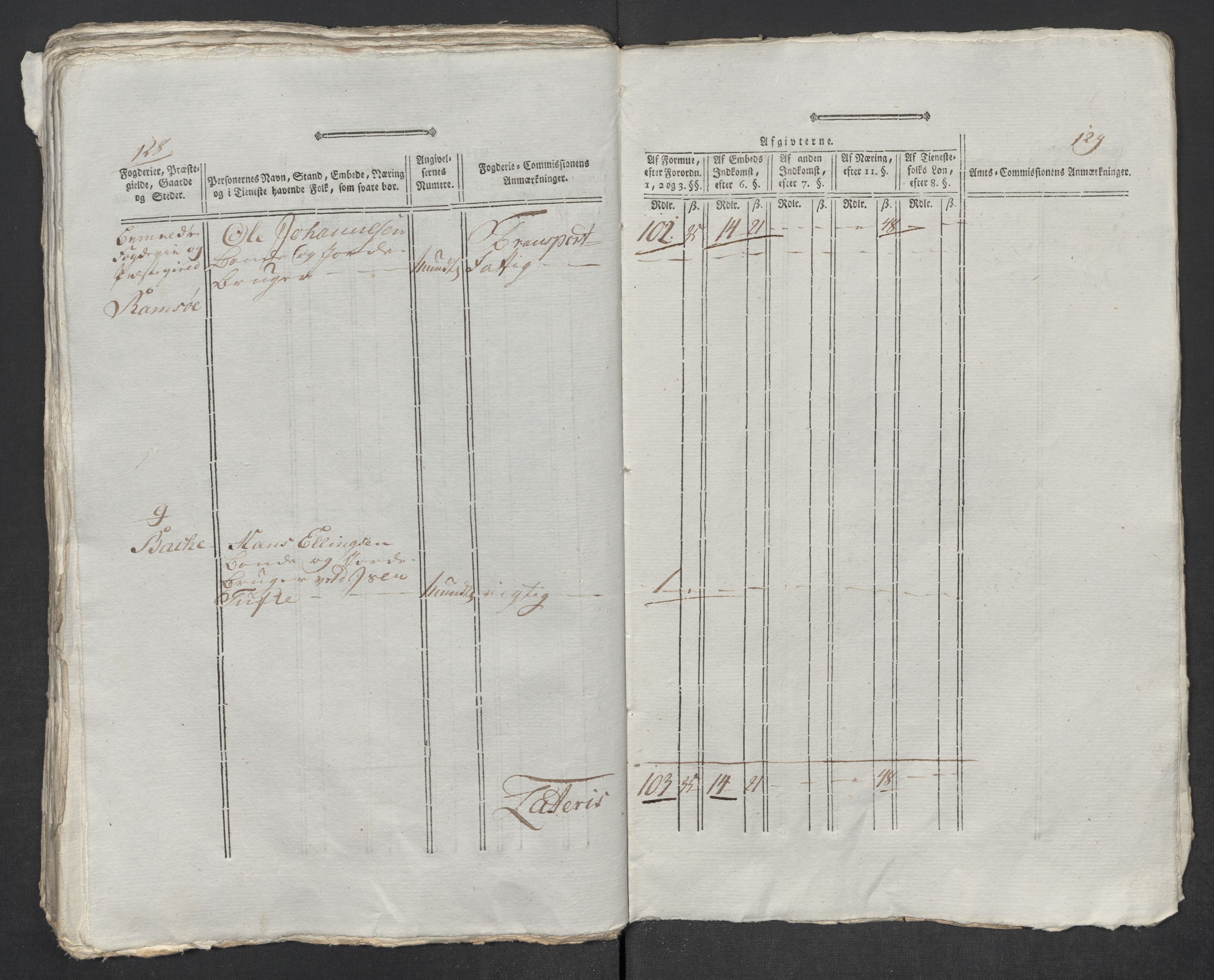 Rentekammeret inntil 1814, Reviderte regnskaper, Mindre regnskaper, AV/RA-EA-4068/Rf/Rfe/L0056:  Ytre og Indre Sogn fogderi, 1789, p. 229