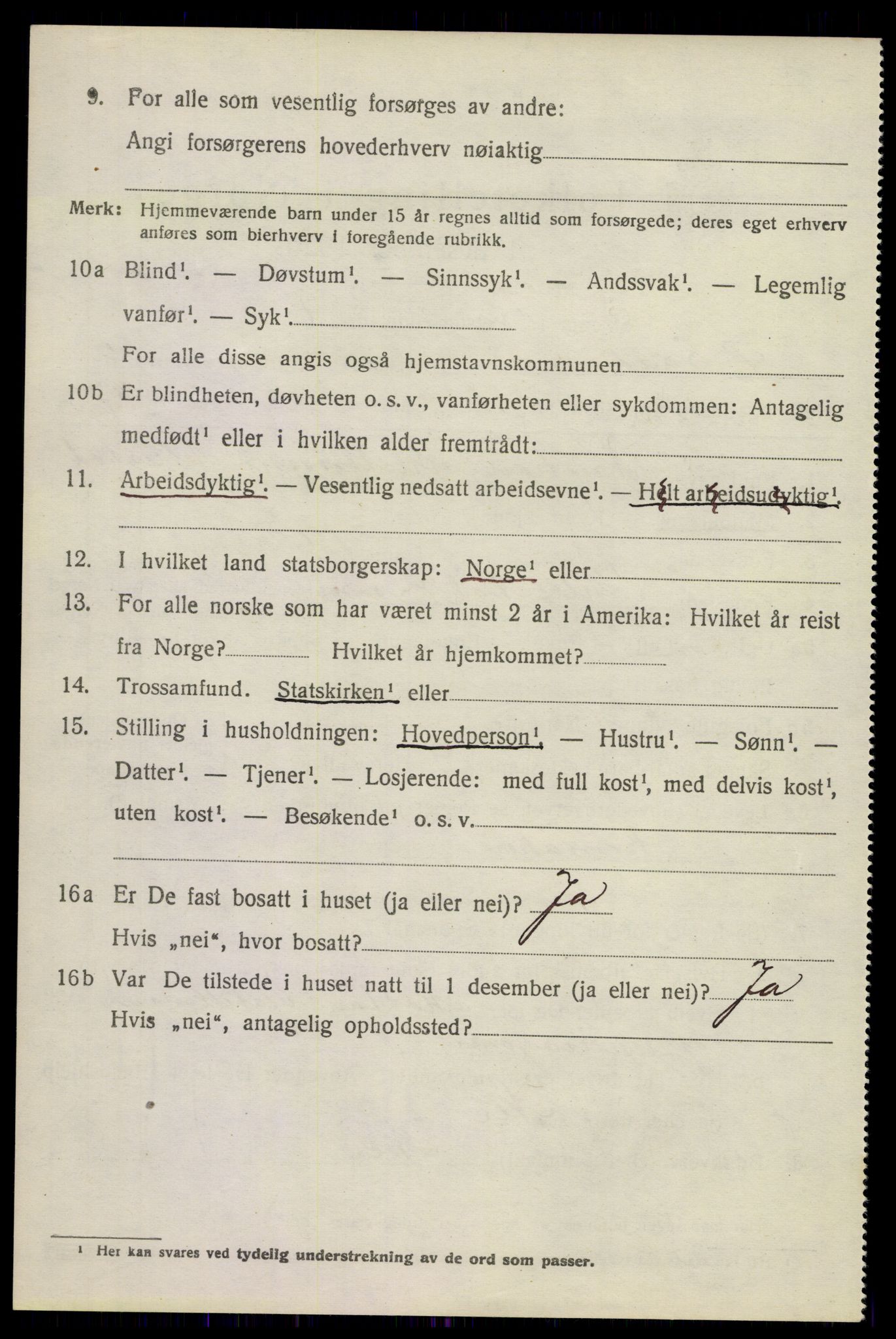 SAKO, 1920 census for Øvre Sandsvær, 1920, p. 1597