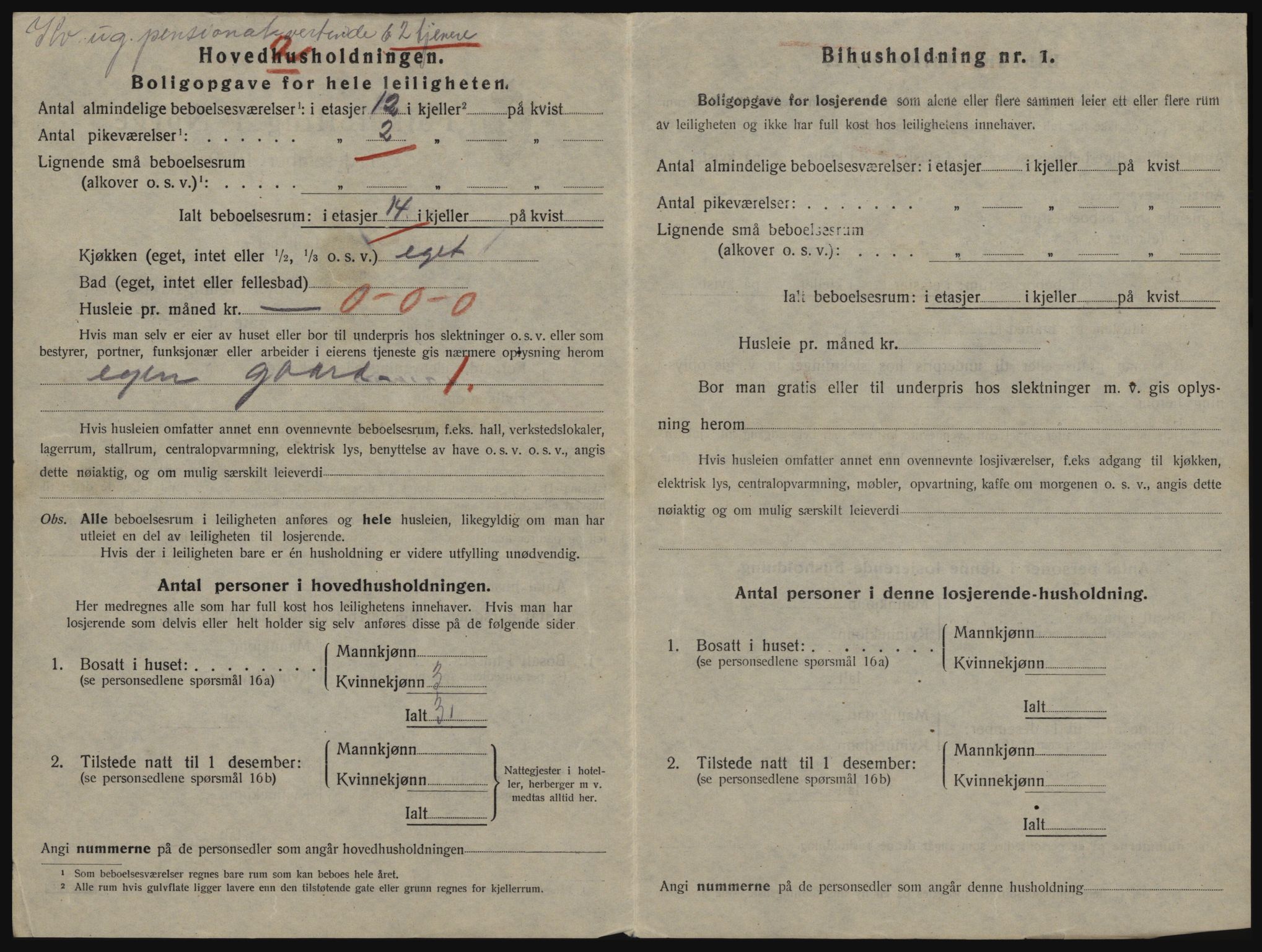 SAO, 1920 census for Drøbak, 1920, p. 932