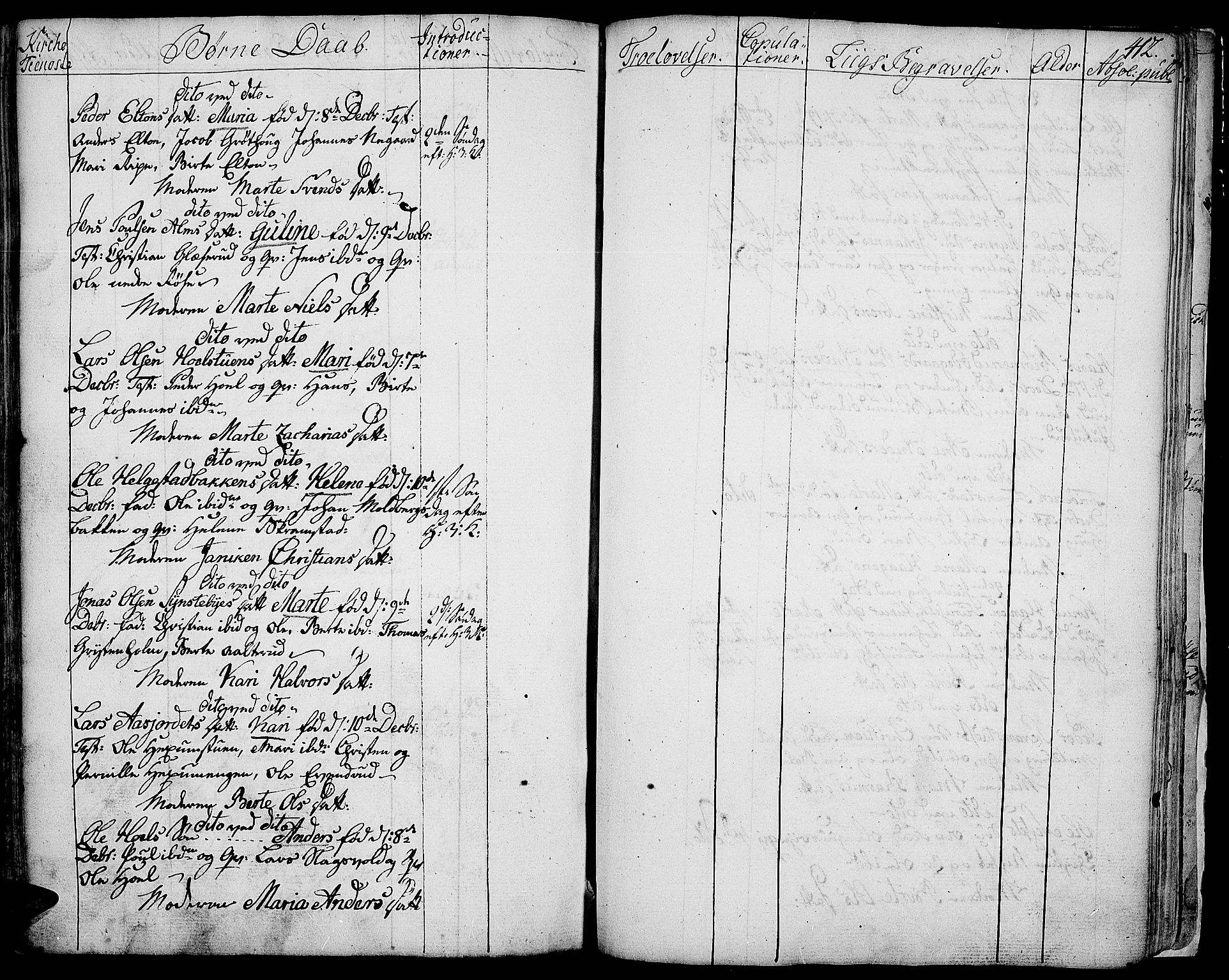 Toten prestekontor, SAH/PREST-102/H/Ha/Haa/L0006: Parish register (official) no. 6, 1773-1793, p. 412