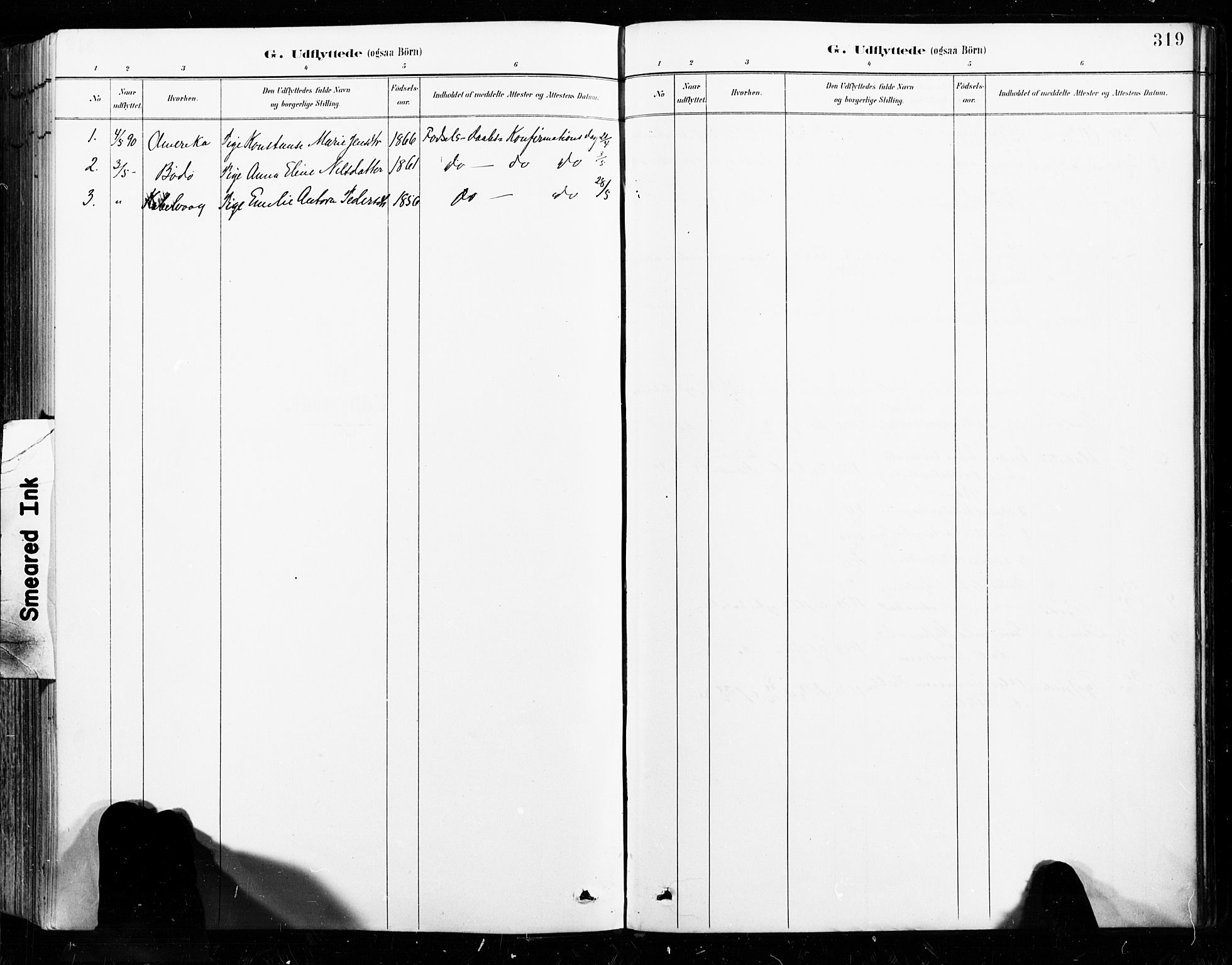 Ministerialprotokoller, klokkerbøker og fødselsregistre - Nordland, AV/SAT-A-1459/859/L0847: Parish register (official) no. 859A07, 1890-1899, p. 319