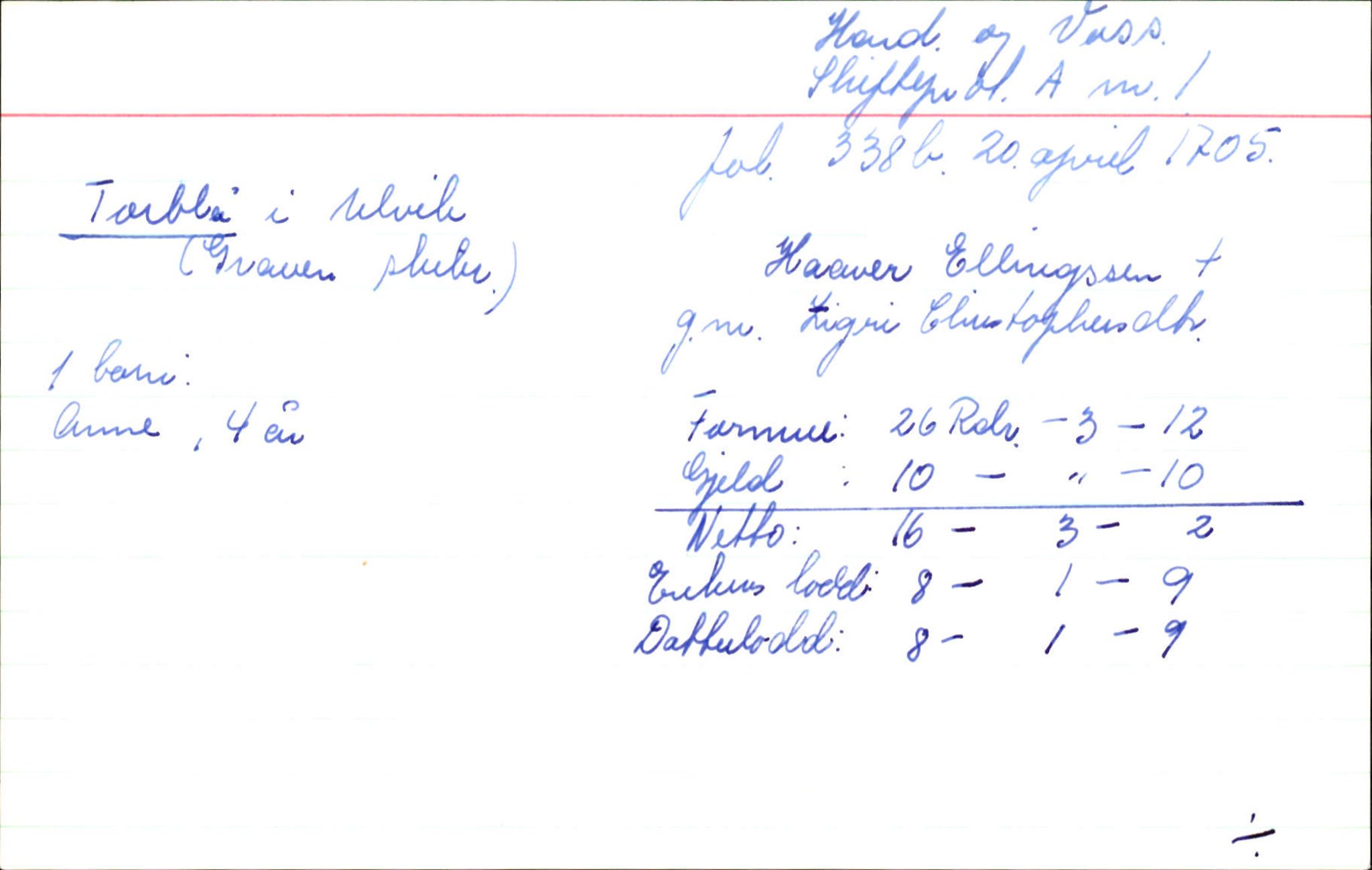 Skiftekort ved Statsarkivet i Bergen, SAB/SKIFTEKORT/002/L0001: Skifteprotokoll nr. 1-3, 1695-1721, p. 89