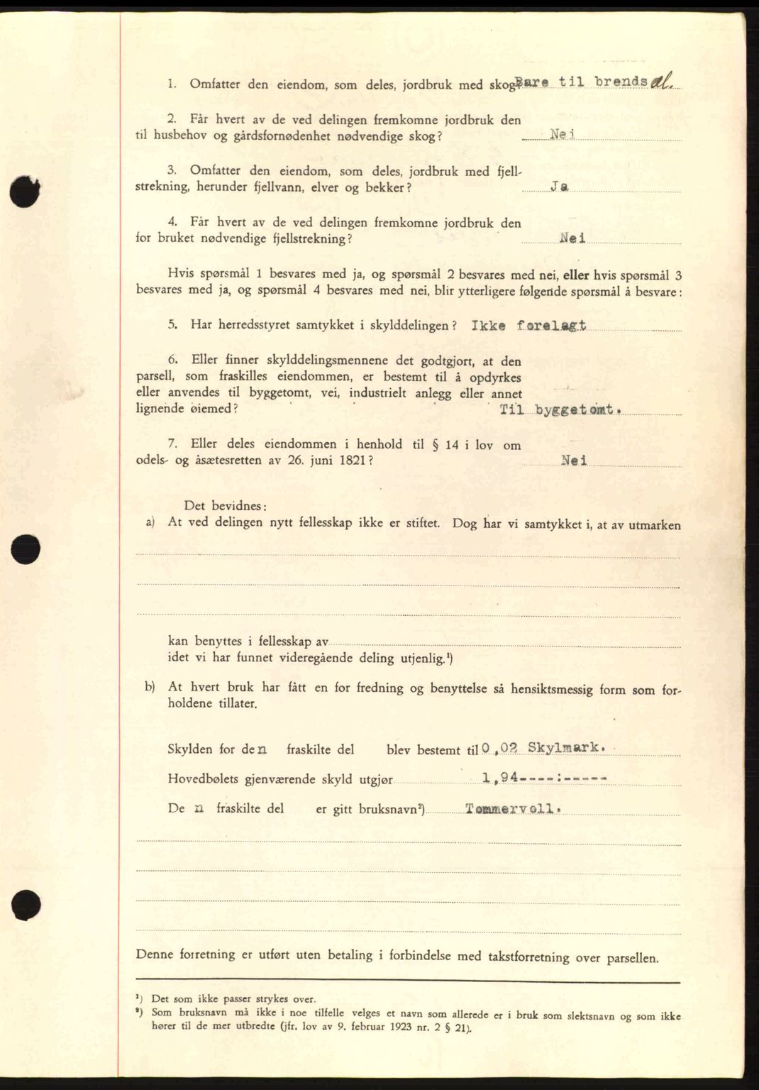 Romsdal sorenskriveri, AV/SAT-A-4149/1/2/2C: Mortgage book no. A8, 1939-1940, Diary no: : 2667/1939