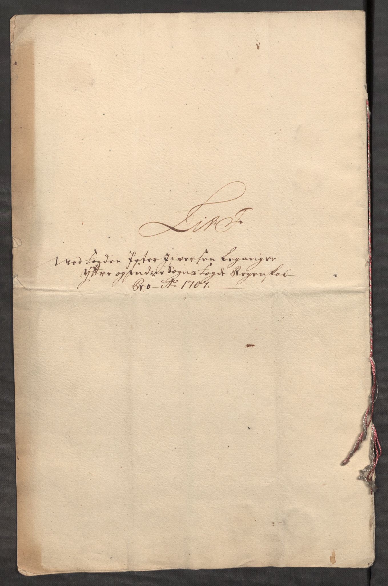 Rentekammeret inntil 1814, Reviderte regnskaper, Fogderegnskap, RA/EA-4092/R52/L3314: Fogderegnskap Sogn, 1705-1707, p. 553