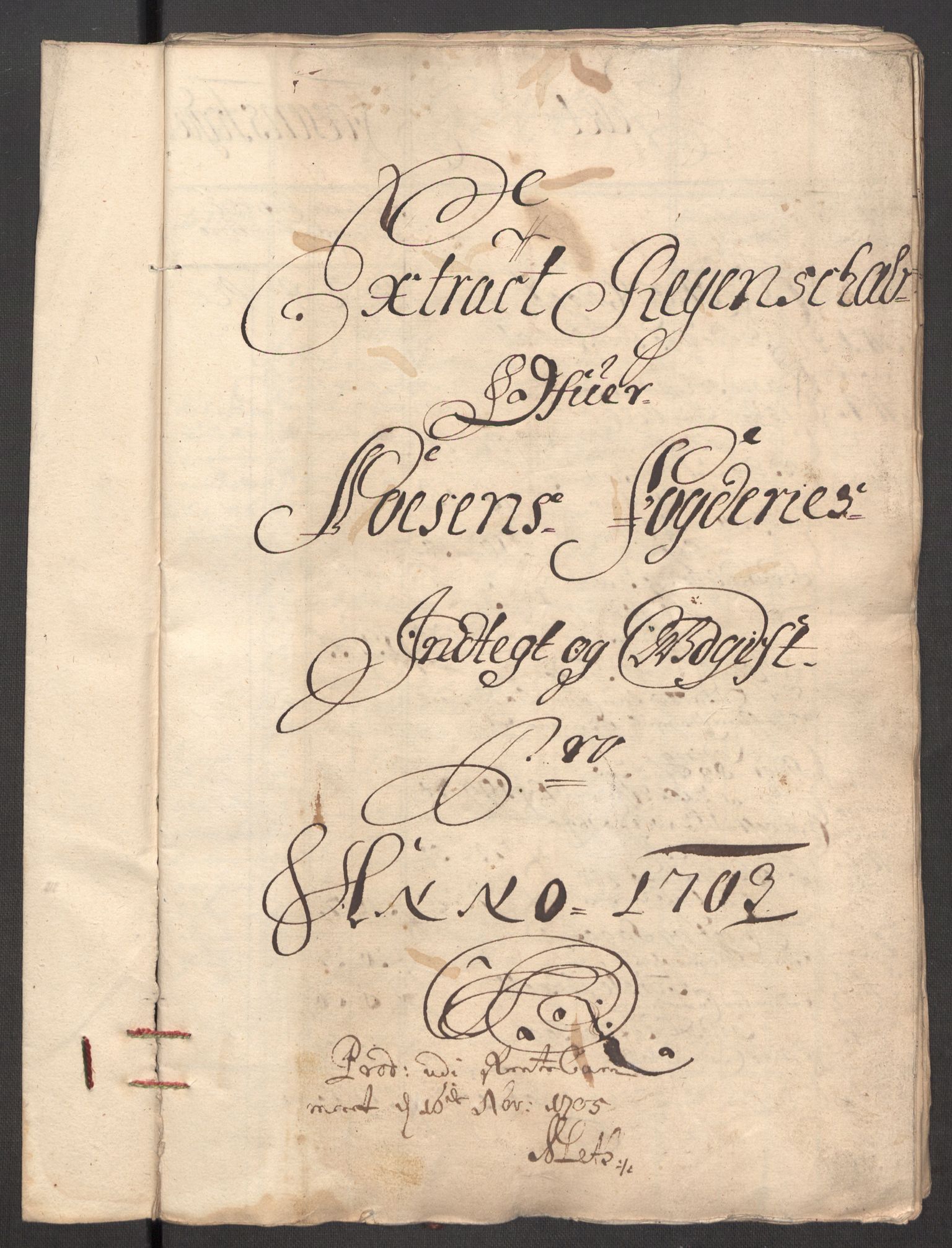 Rentekammeret inntil 1814, Reviderte regnskaper, Fogderegnskap, RA/EA-4092/R57/L3855: Fogderegnskap Fosen, 1702-1703, p. 197