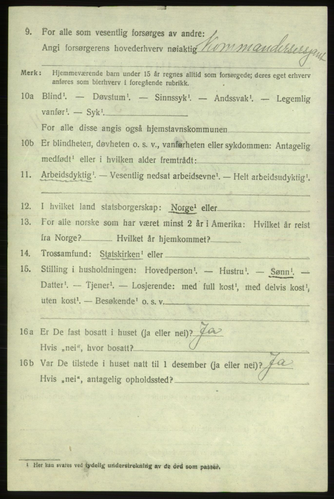 SAB, 1920 census for Etne, 1920, p. 4676