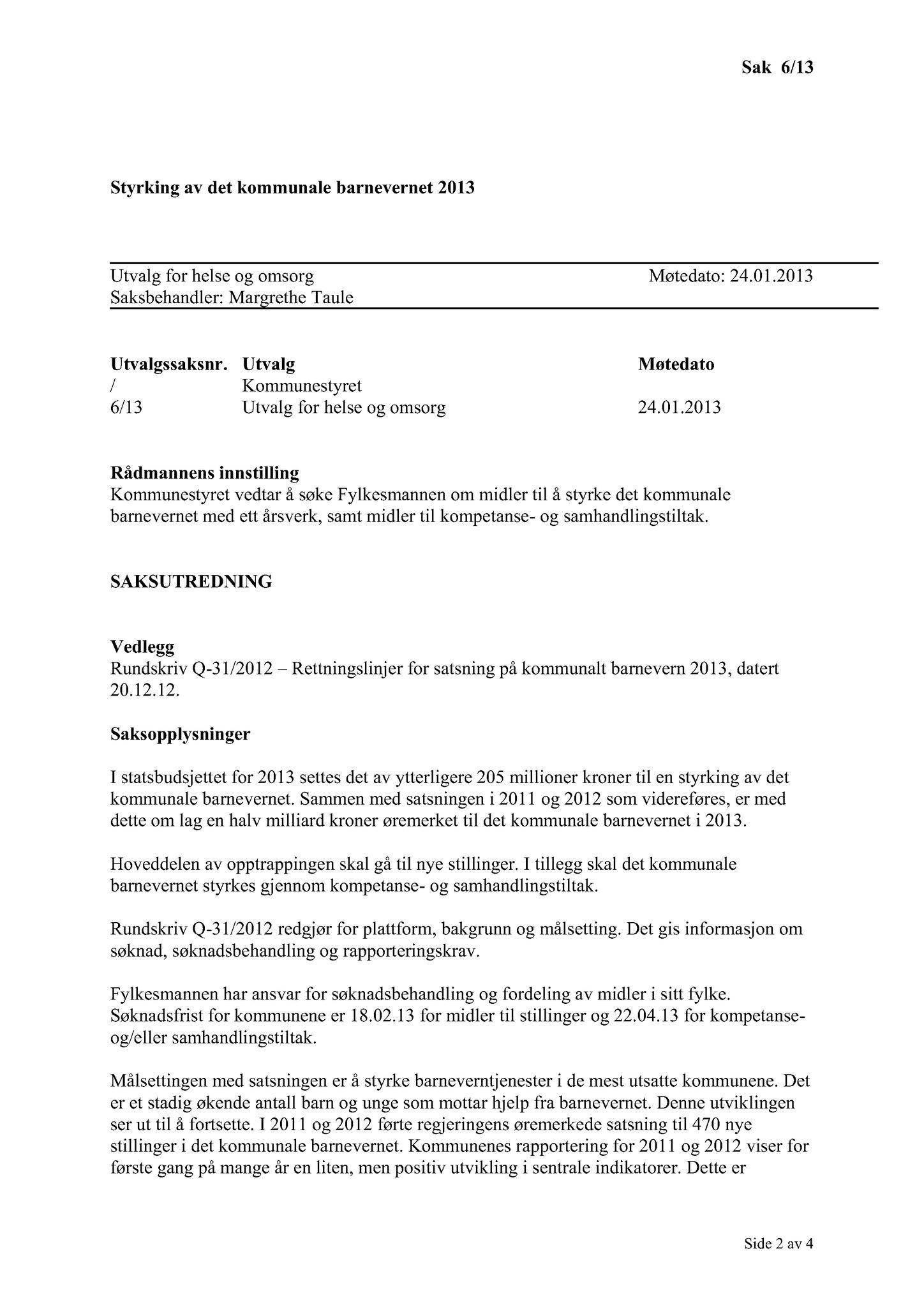 Klæbu Kommune, TRKO/KK/05-UOm/L004: Utvalg for omsorg - Møtedokumenter, 2013, p. 59