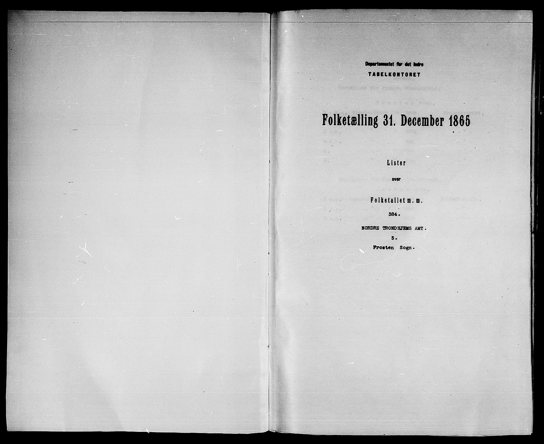 RA, 1865 census for Frosta, 1865, p. 3