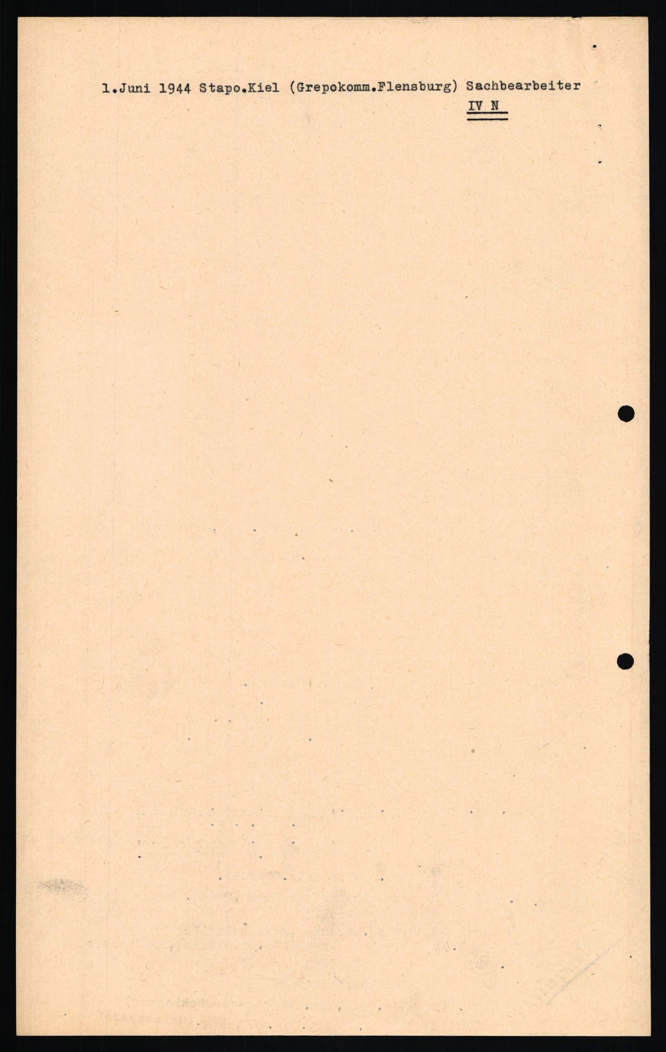 Forsvaret, Forsvarets overkommando II, AV/RA-RAFA-3915/D/Db/L0024: CI Questionaires. Tyske okkupasjonsstyrker i Norge. Tyskere., 1945-1946, p. 171