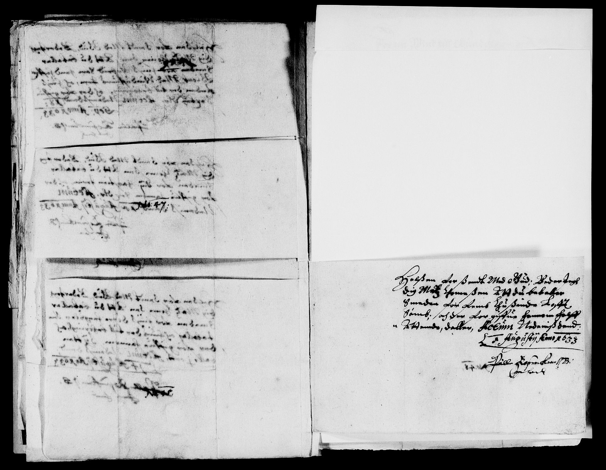 Rentekammeret inntil 1814, Reviderte regnskaper, Lensregnskaper, AV/RA-EA-5023/R/Rb/Rbq/L0022: Nedenes len. Mandals len. Råbyggelag., 1632-1634