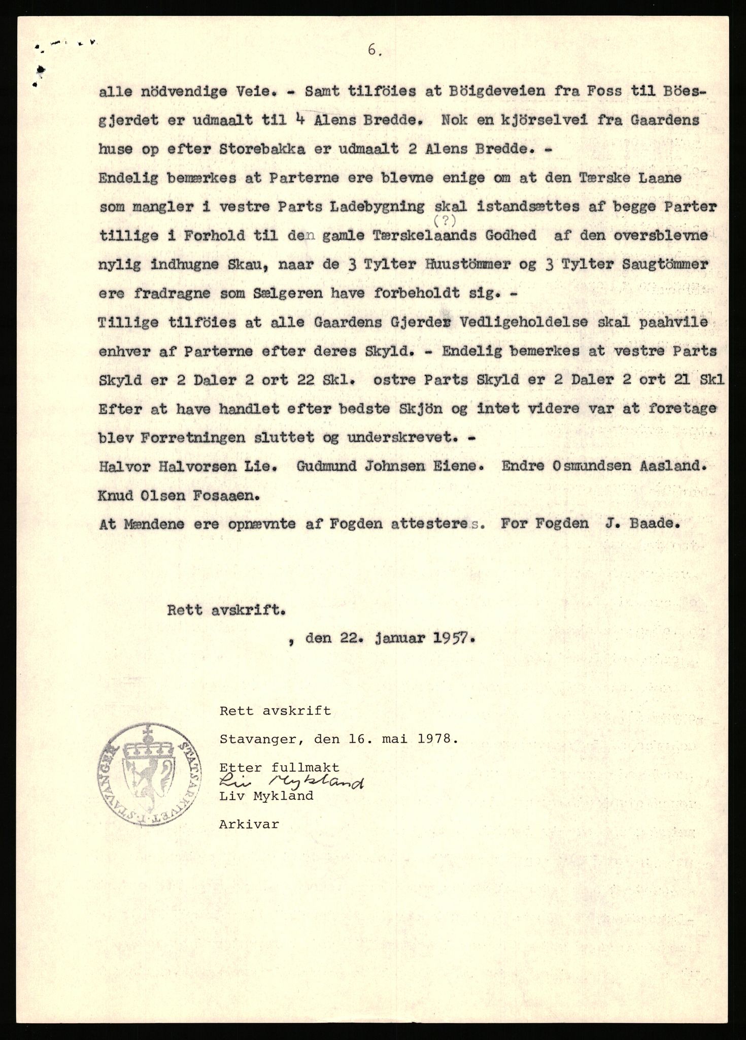 Statsarkivet i Stavanger, AV/SAST-A-101971/03/Y/Yj/L0022: Avskrifter sortert etter gårdsnavn: Foss - Frøiland i Hetland, 1750-1930, p. 17