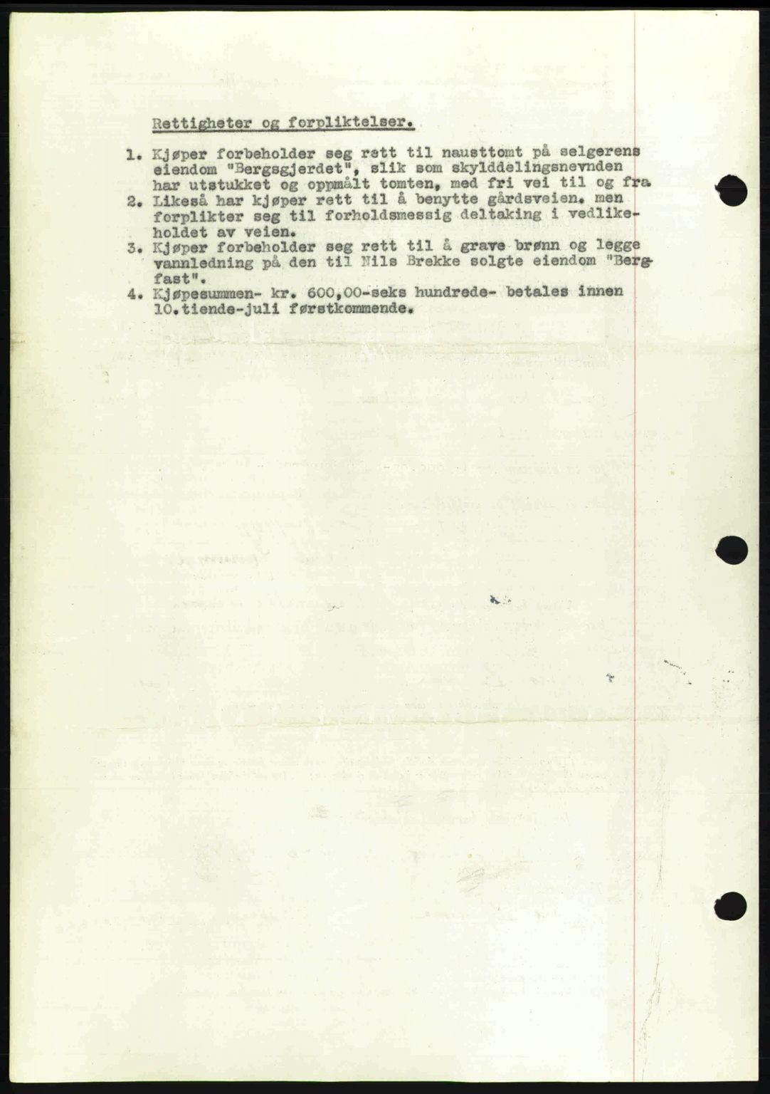 Romsdal sorenskriveri, AV/SAT-A-4149/1/2/2C: Mortgage book no. A12, 1942-1942, Diary no: : 1329/1942