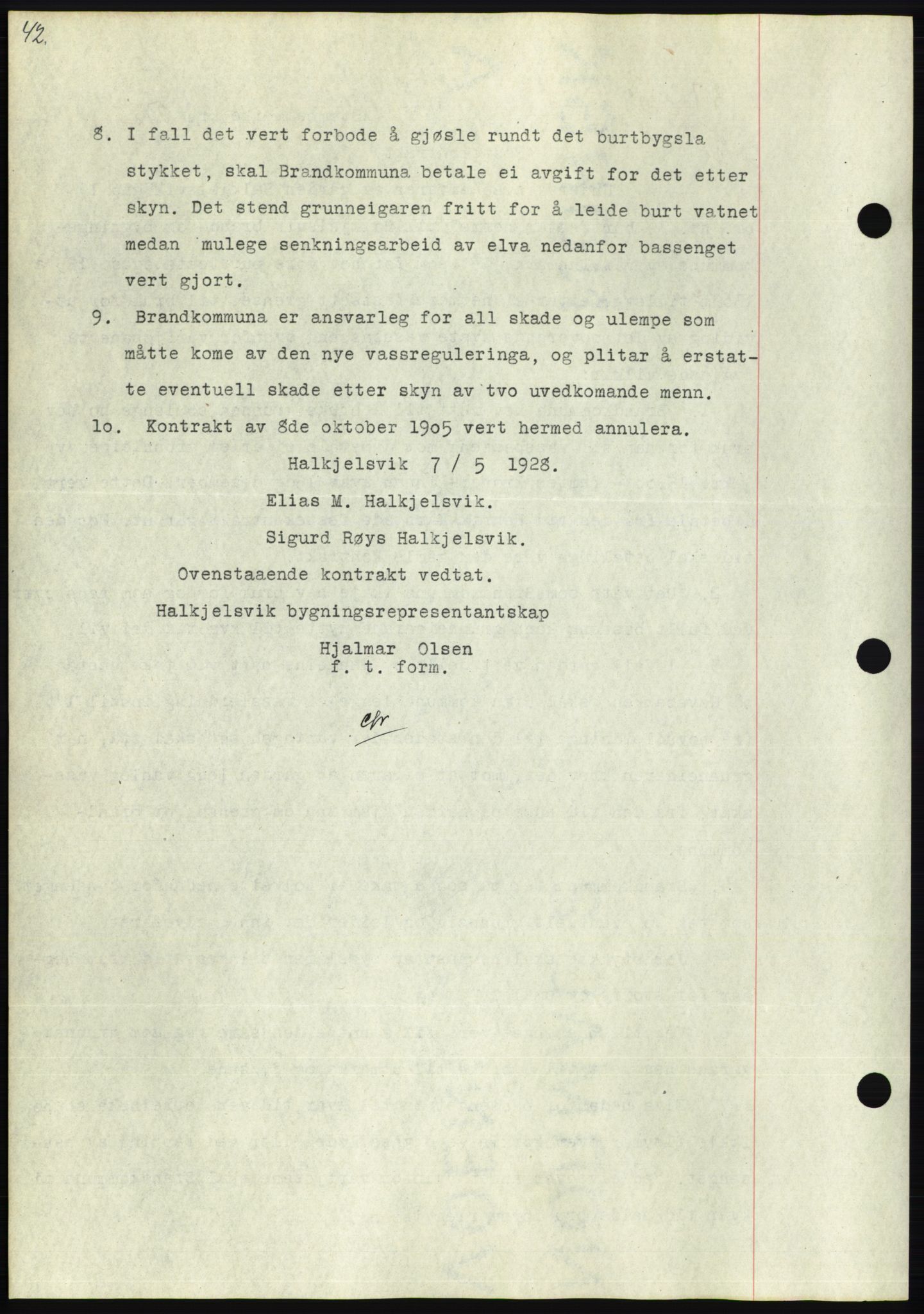 Søre Sunnmøre sorenskriveri, AV/SAT-A-4122/1/2/2C/L0049: Mortgage book no. 43, 1929-1929, Deed date: 02.03.1929