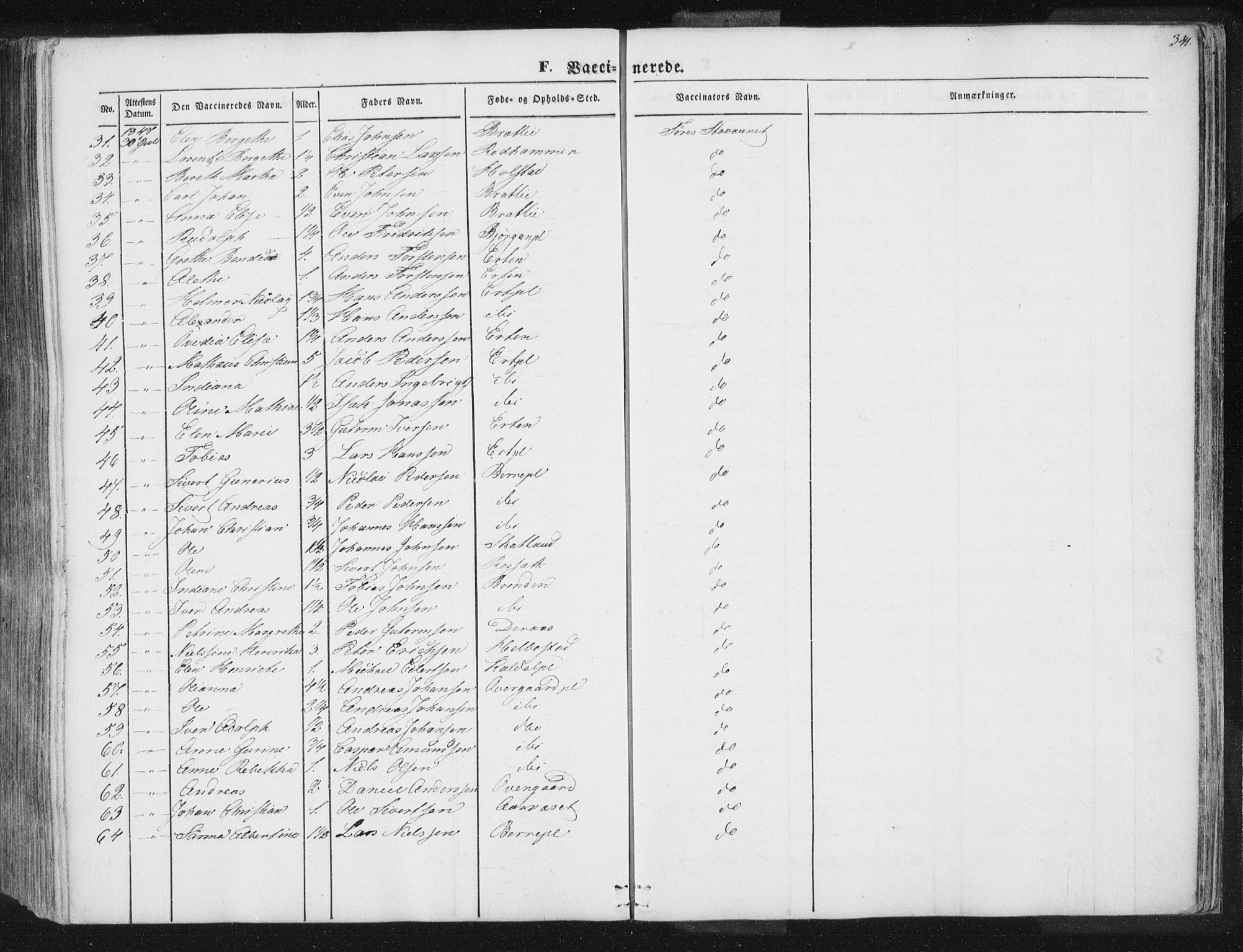 Ministerialprotokoller, klokkerbøker og fødselsregistre - Nord-Trøndelag, AV/SAT-A-1458/741/L0392: Parish register (official) no. 741A06, 1836-1848, p. 341