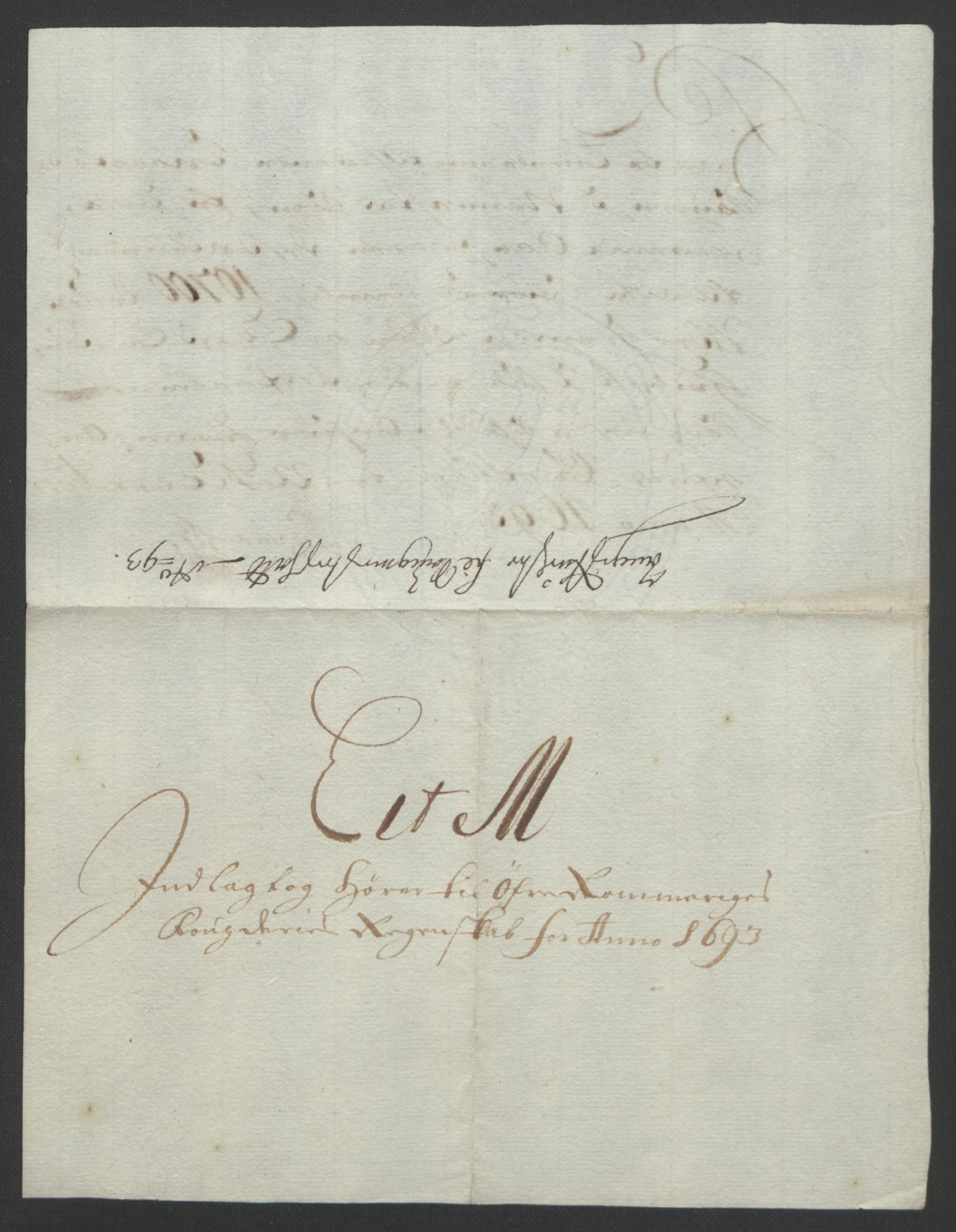 Rentekammeret inntil 1814, Reviderte regnskaper, Fogderegnskap, AV/RA-EA-4092/R12/L0705: Fogderegnskap Øvre Romerike, 1693, p. 242