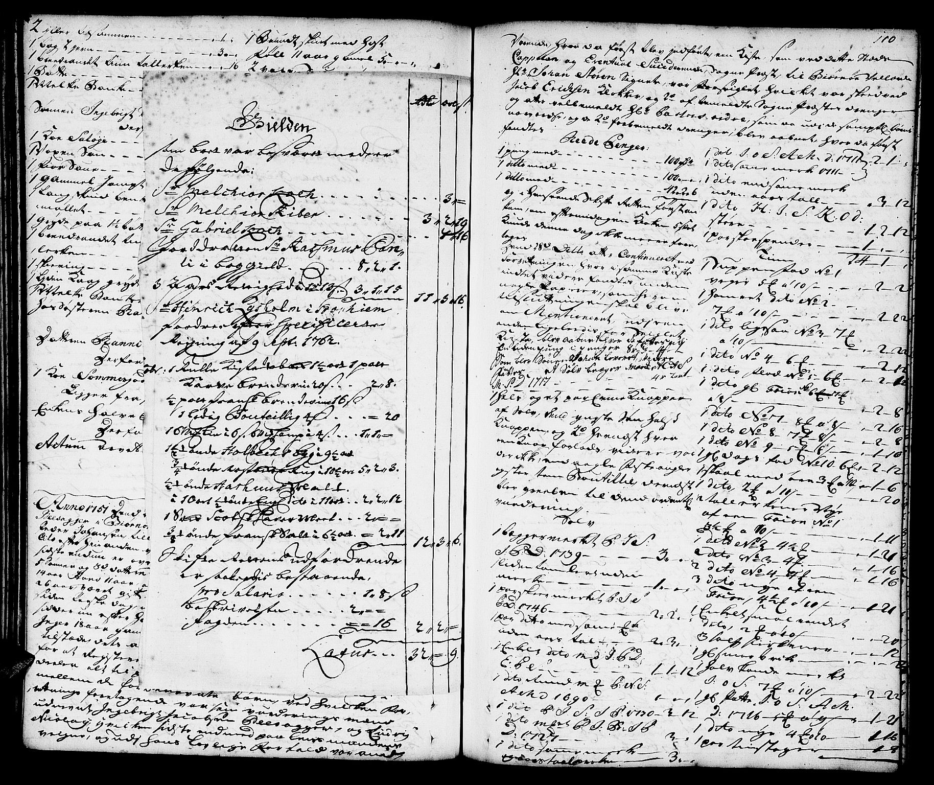 Fosen sorenskriveri, AV/SAT-A-1107/1/3/3A/L0009: Skifteprotokoll nr. 9a, 1751-1763, p. 109b-110a