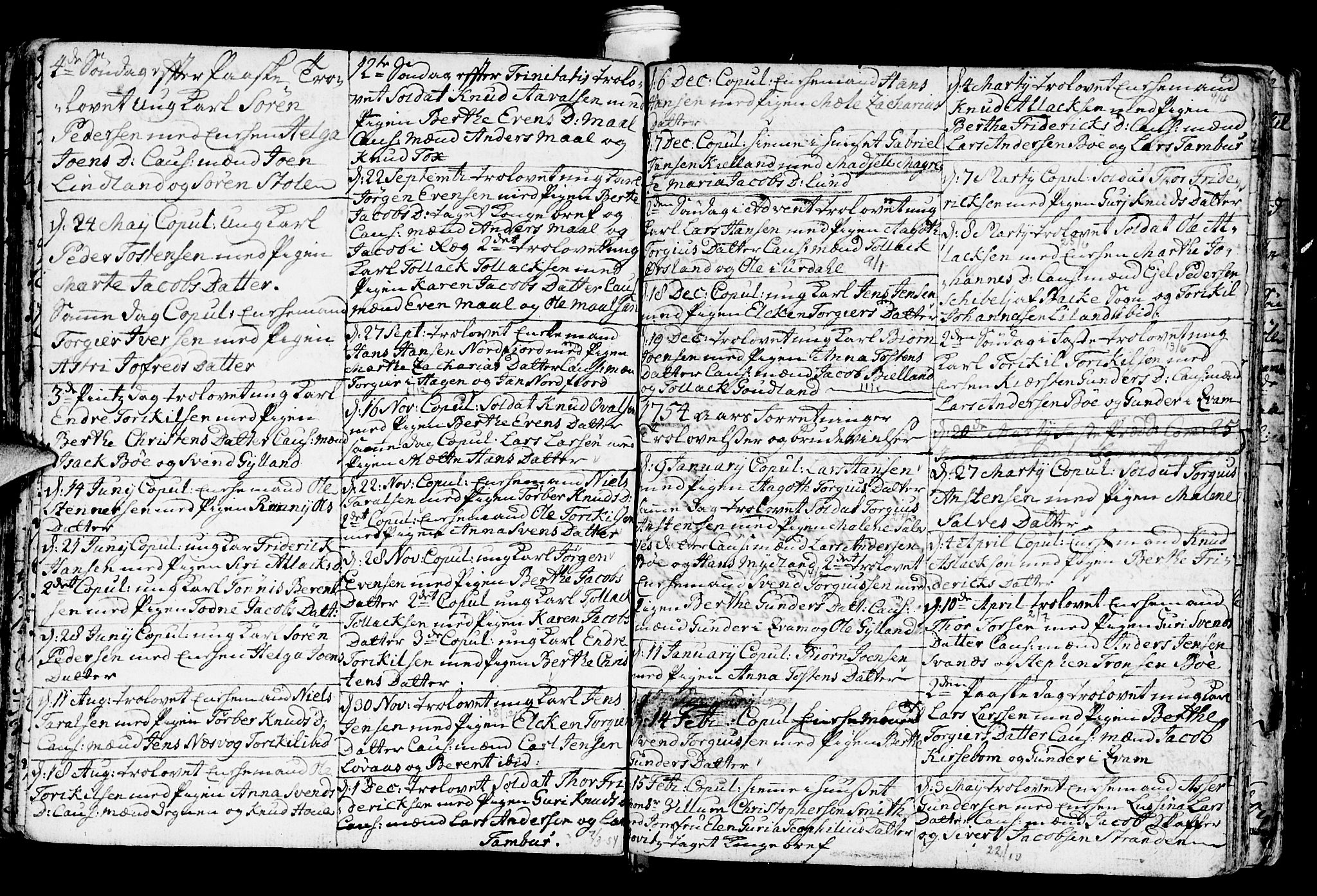 Sokndal sokneprestkontor, AV/SAST-A-101808: Parish register (official) no. A 3, 1740-1806